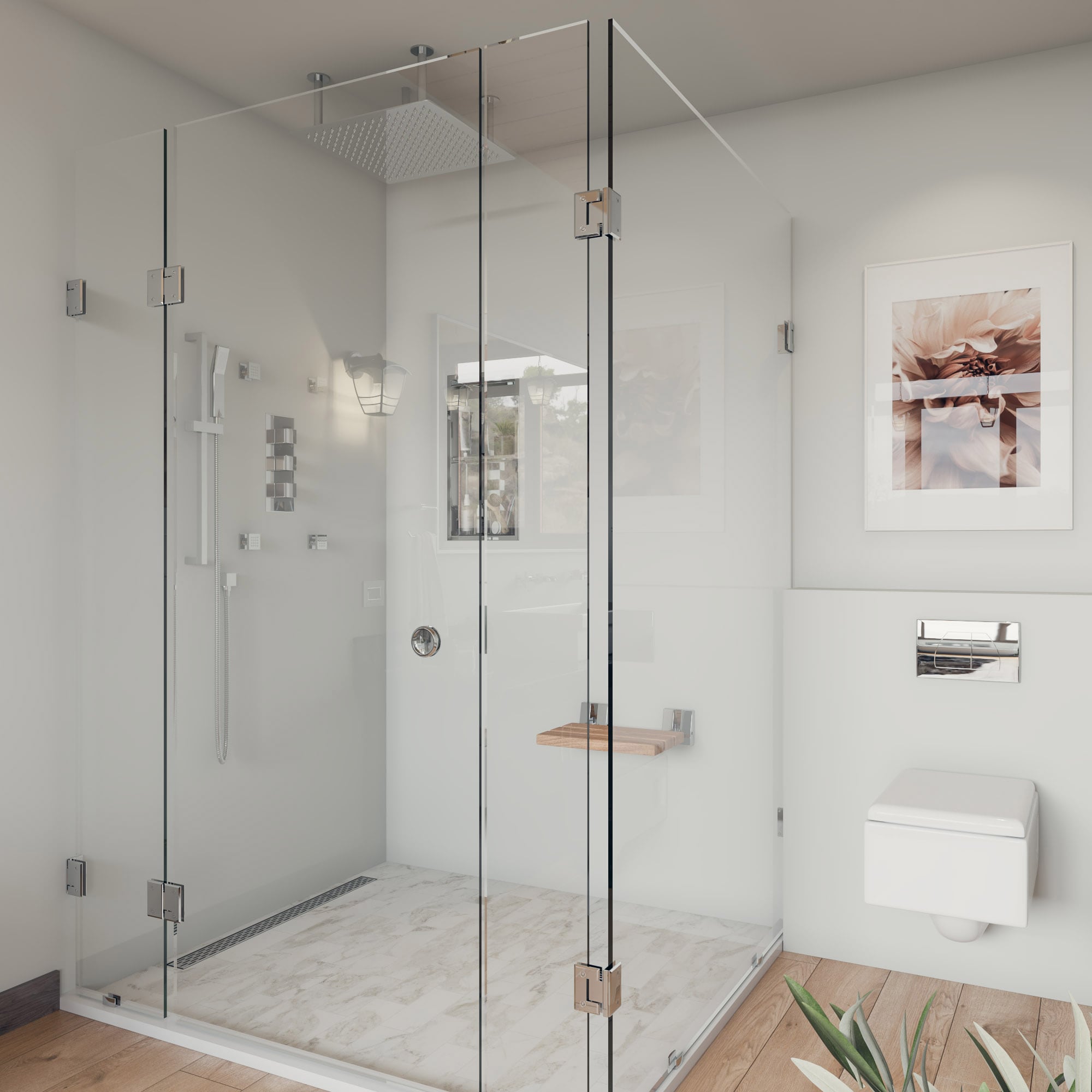 ALFI RAIN20S-PSS Fixed-Showerhead - View #6