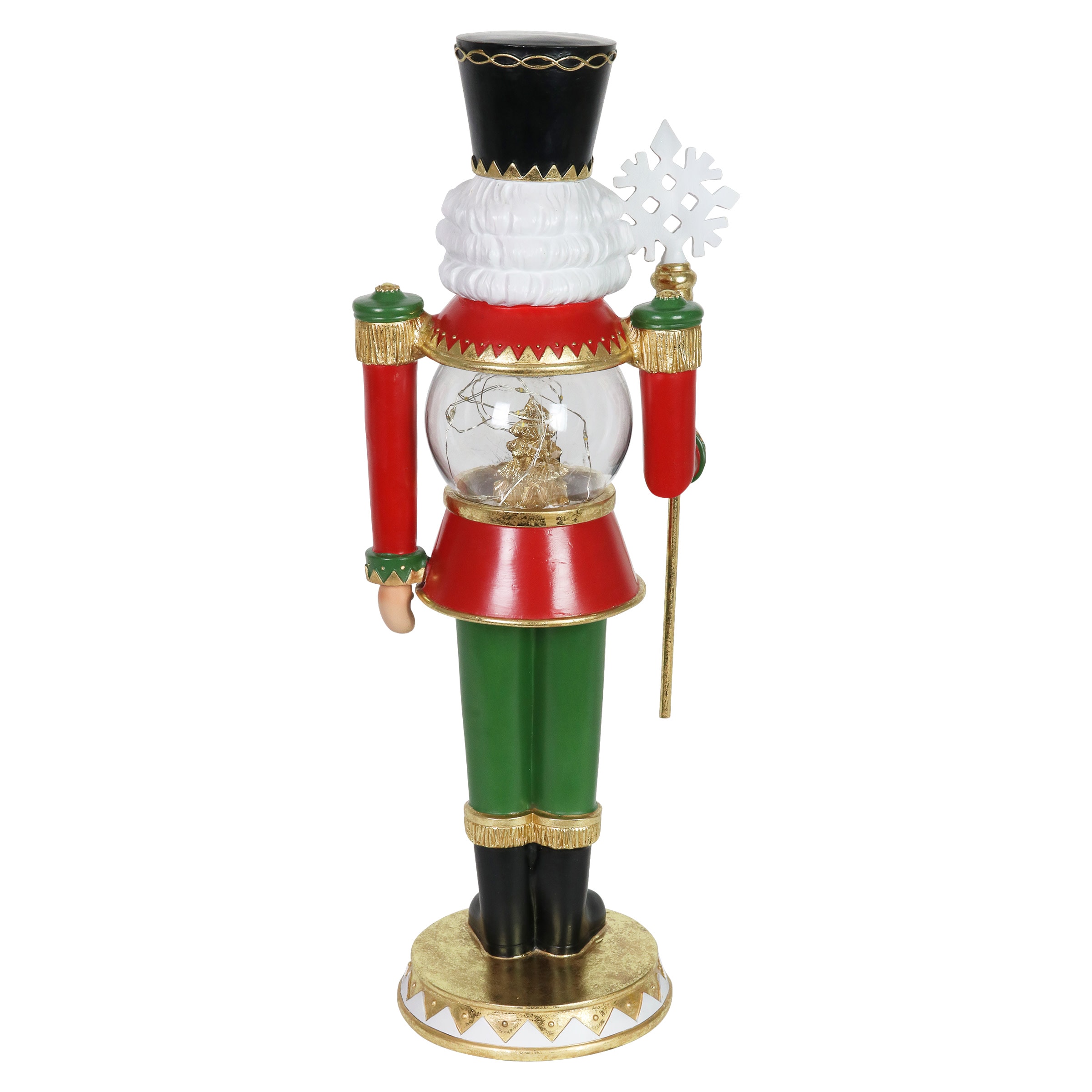 Exhart 19.69-in Lighted Decoration Nutcracker Battery-operated ...