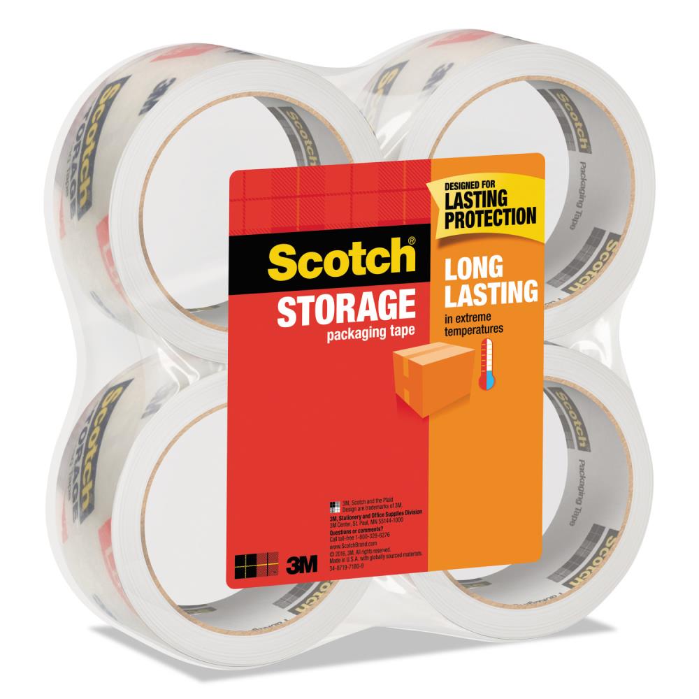 Scotch 2-Pack 1.88-in x 54.6 Yards Heavy Duty Shipping Packaging