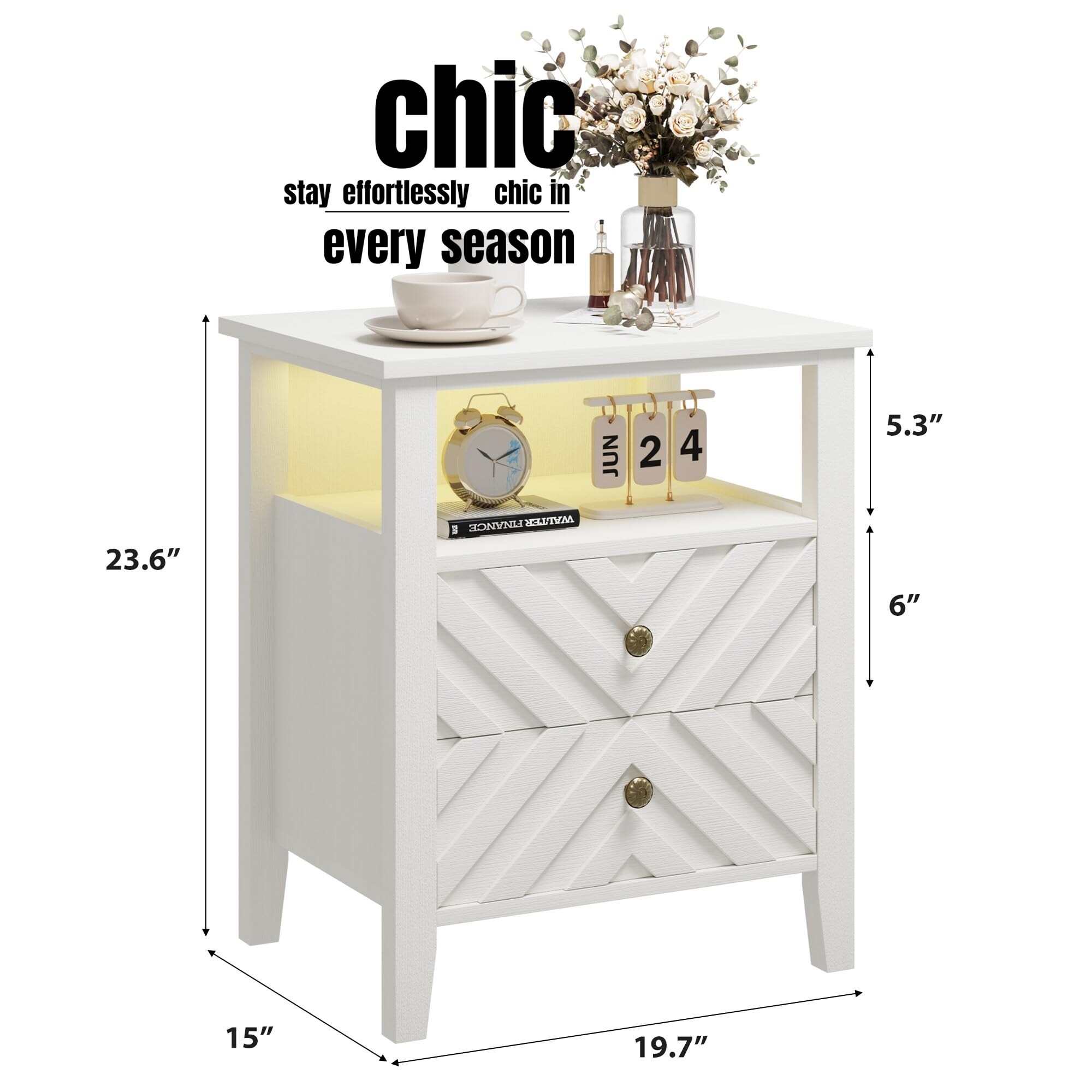 Garvee JM-0W111151 nightstands - View #2