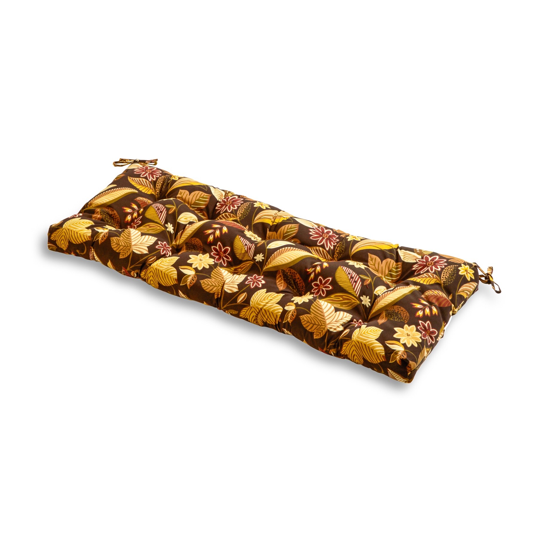 Greendale Home Fashions OC5812-TIMFLORAL 18-in x 51-in Timberland Floral Patio bench cushion