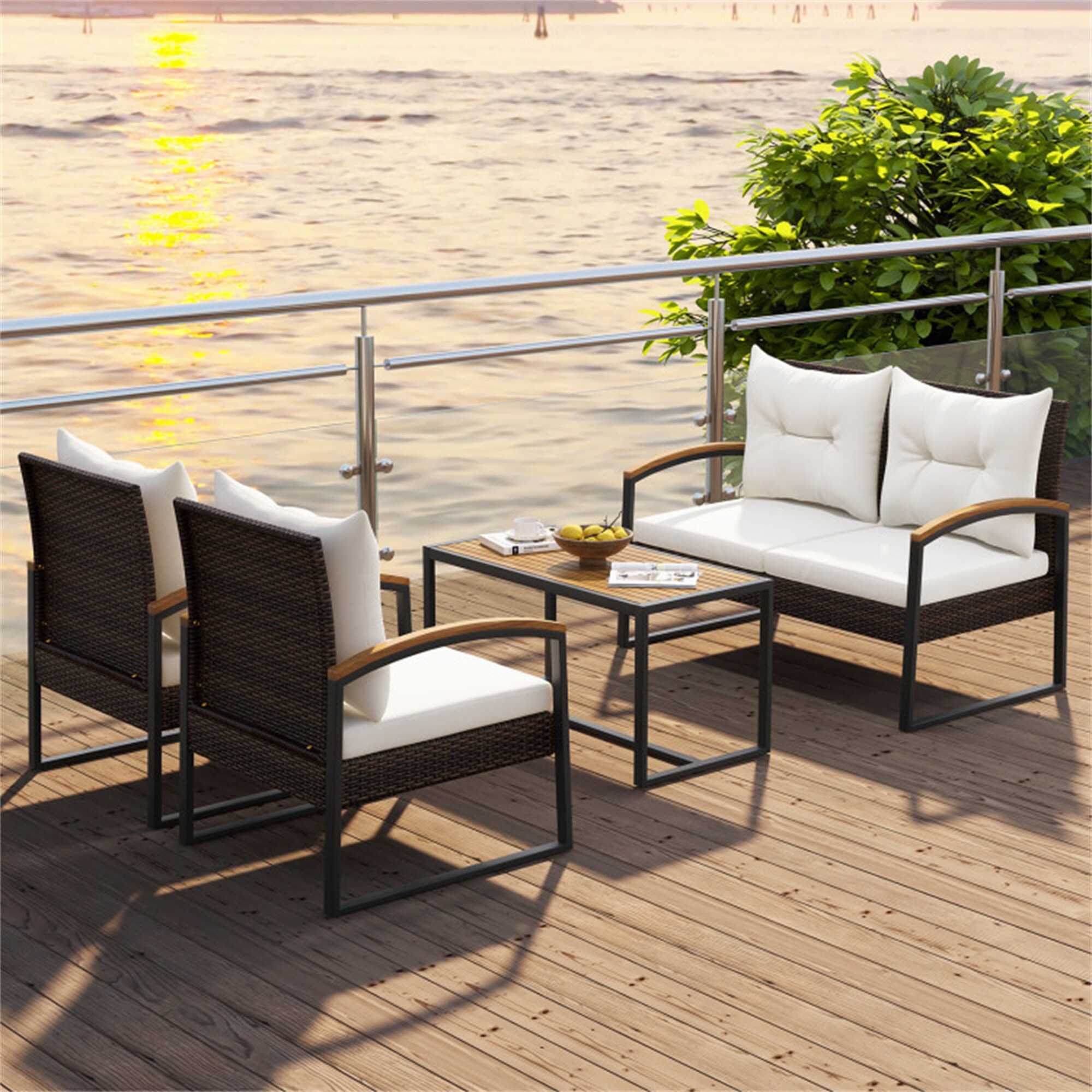 BABOOM BOM-2306WH+-CO Patio-Conversation-Sets - View #5