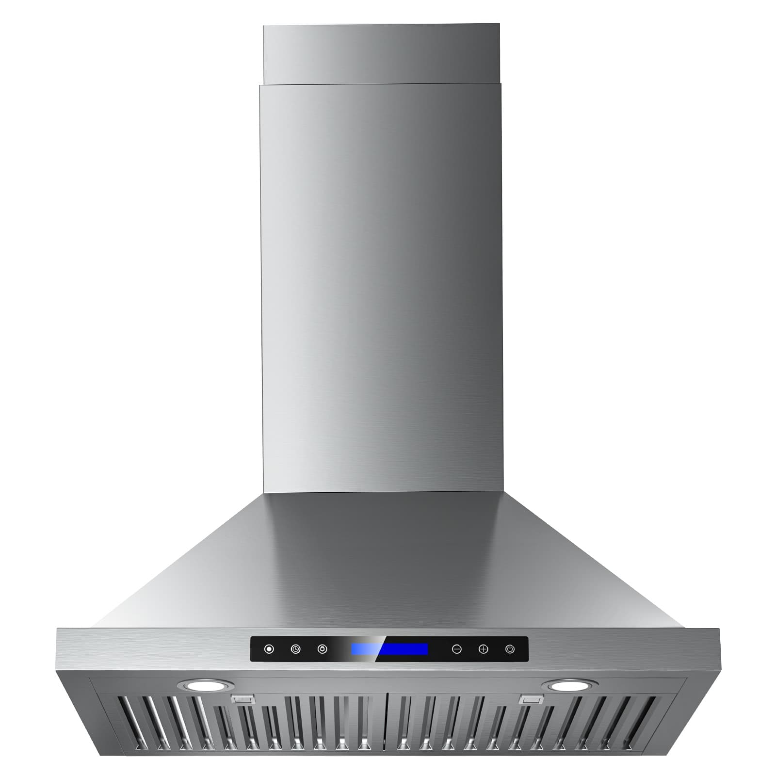 DIVAN DHP02-30 30IN 900CFM Convertible Wall Mount Range Hood with 4-Speed Touch Control