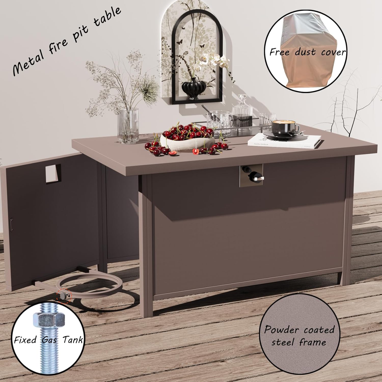 CESICIA R24-5P-GY Patio-Conversation-Sets - View #7