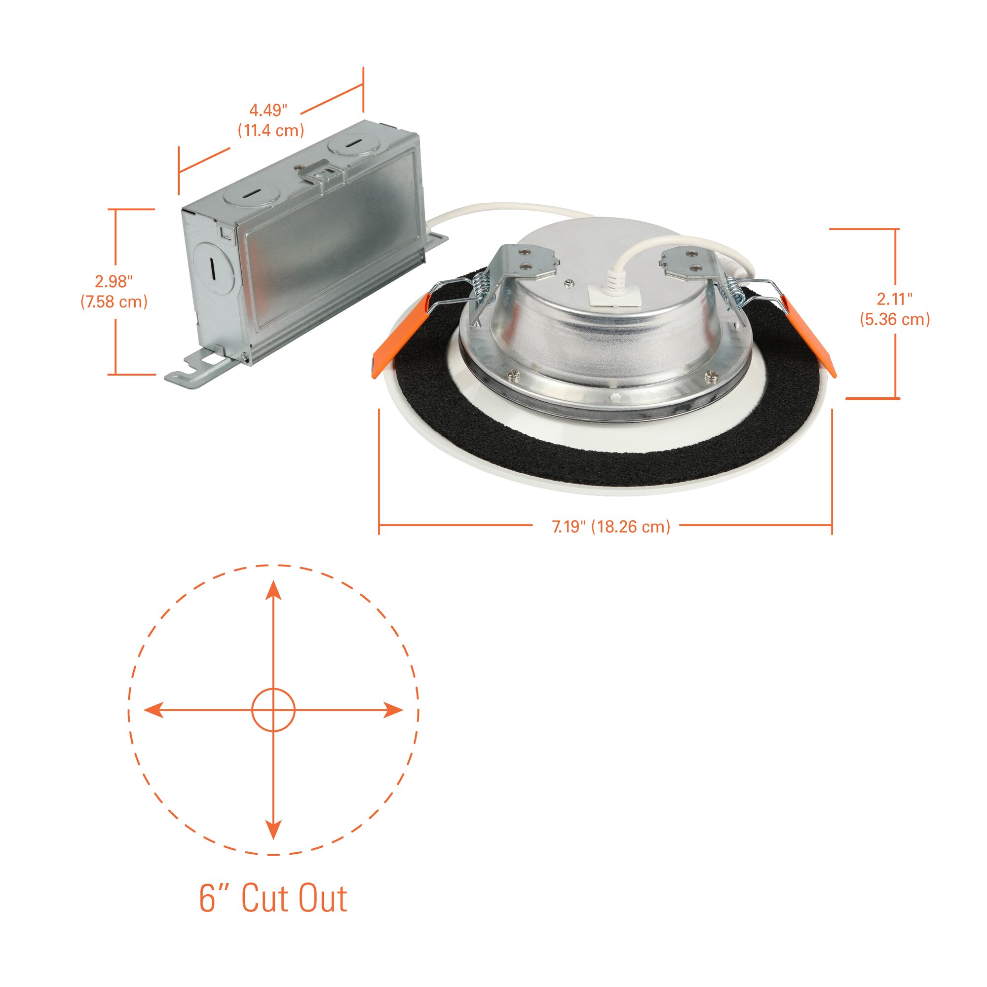 HALO LTC608FS5B Led-Retrofit-Downlight - View #7