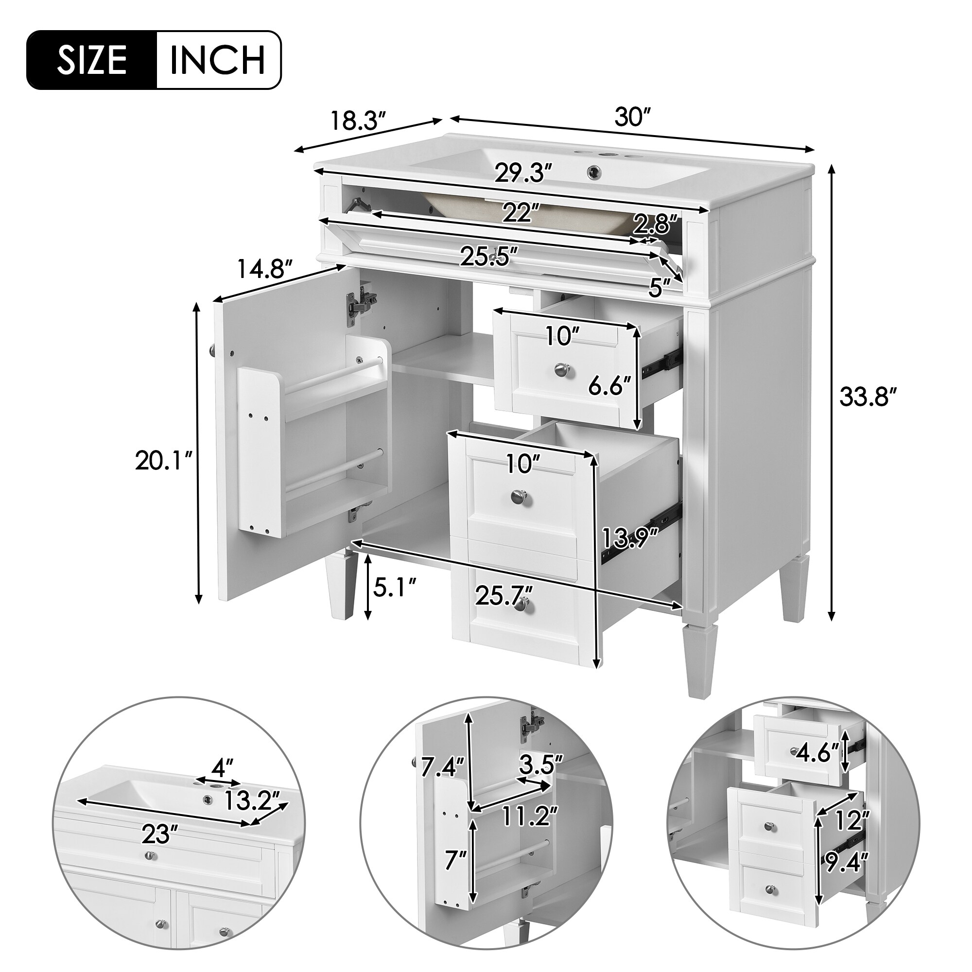 Tatayosi T127AAK-1 Bath-Vanity-Combo - View #10