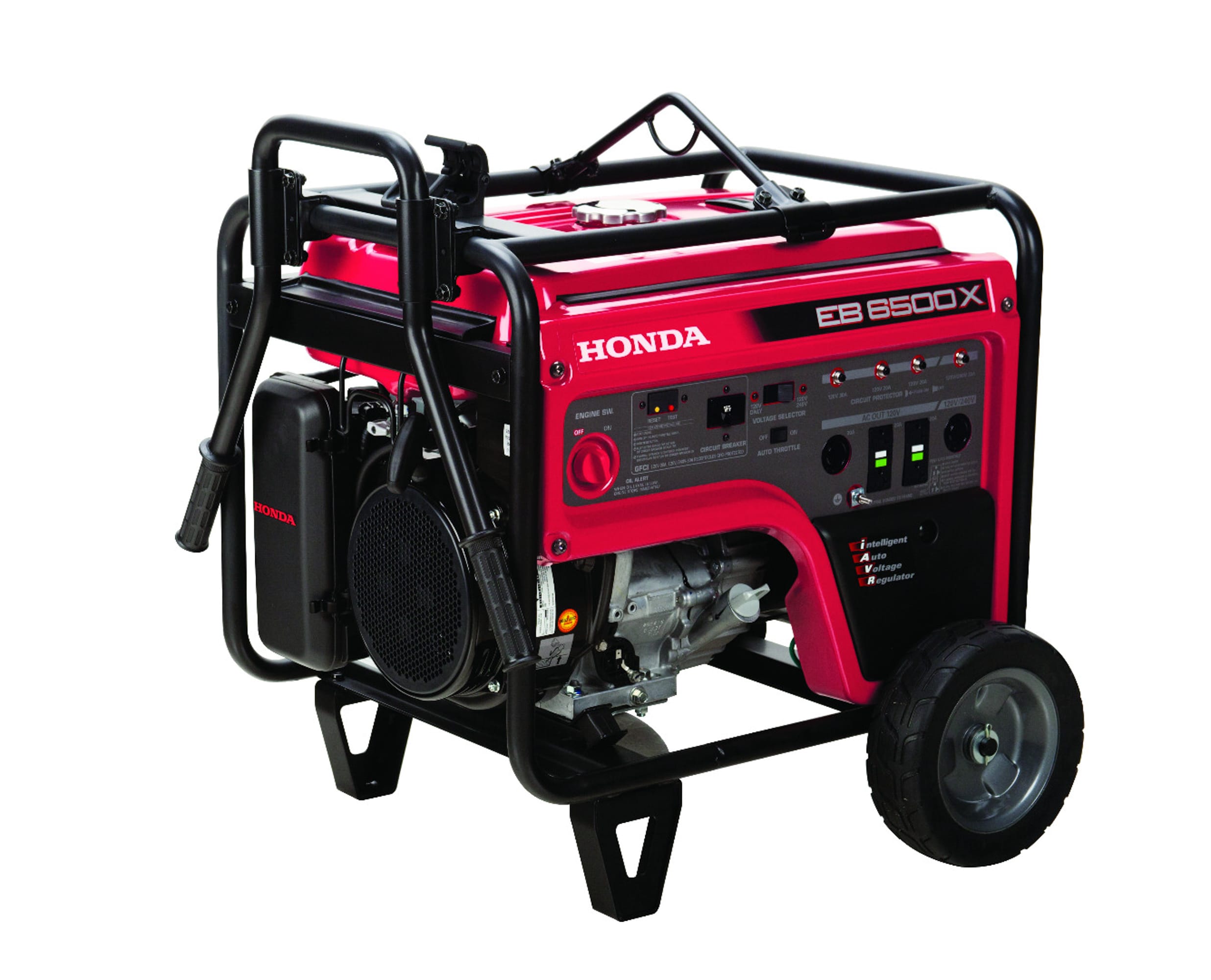 HONDA 6500-Watt Gasoline Portable Generator the Portable Generators department at