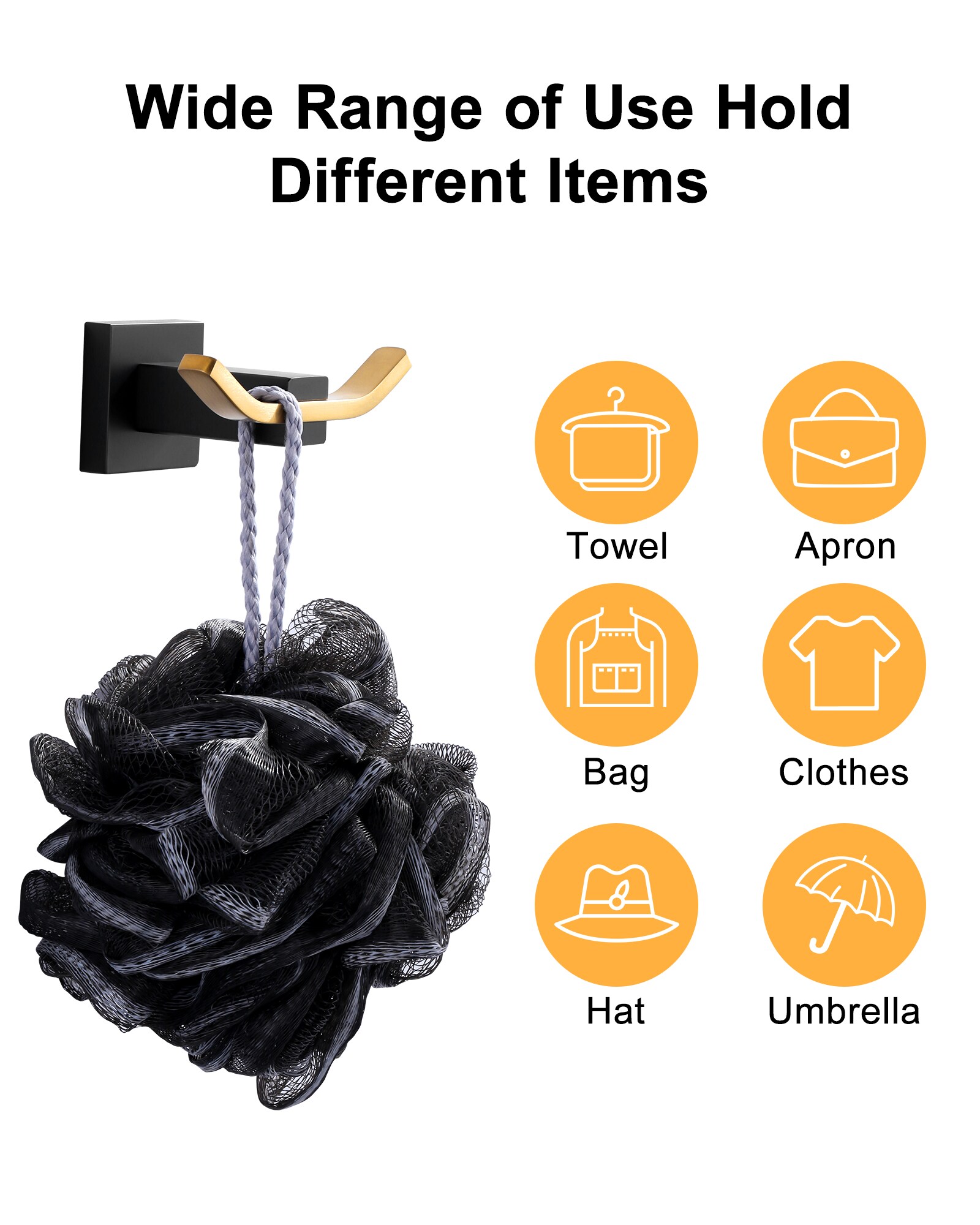 WOWOW 483407GB Robe-Hooks - View #7
