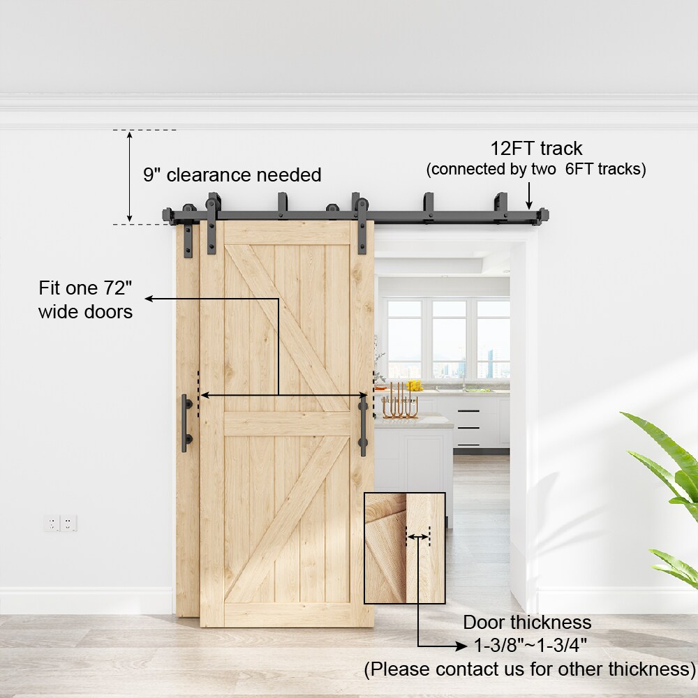 WINSOON GCM2882 Barn-Door-Roller-Kits - View #5