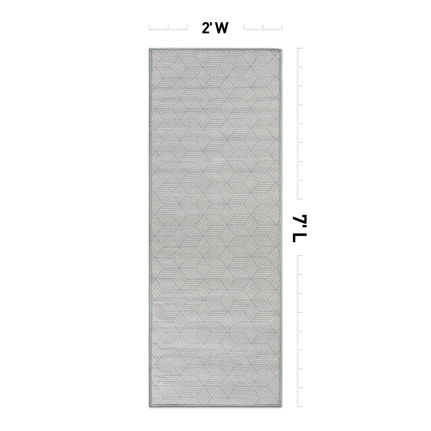 World Rug Gallery 9021GRAY2X7 rugs - View #4