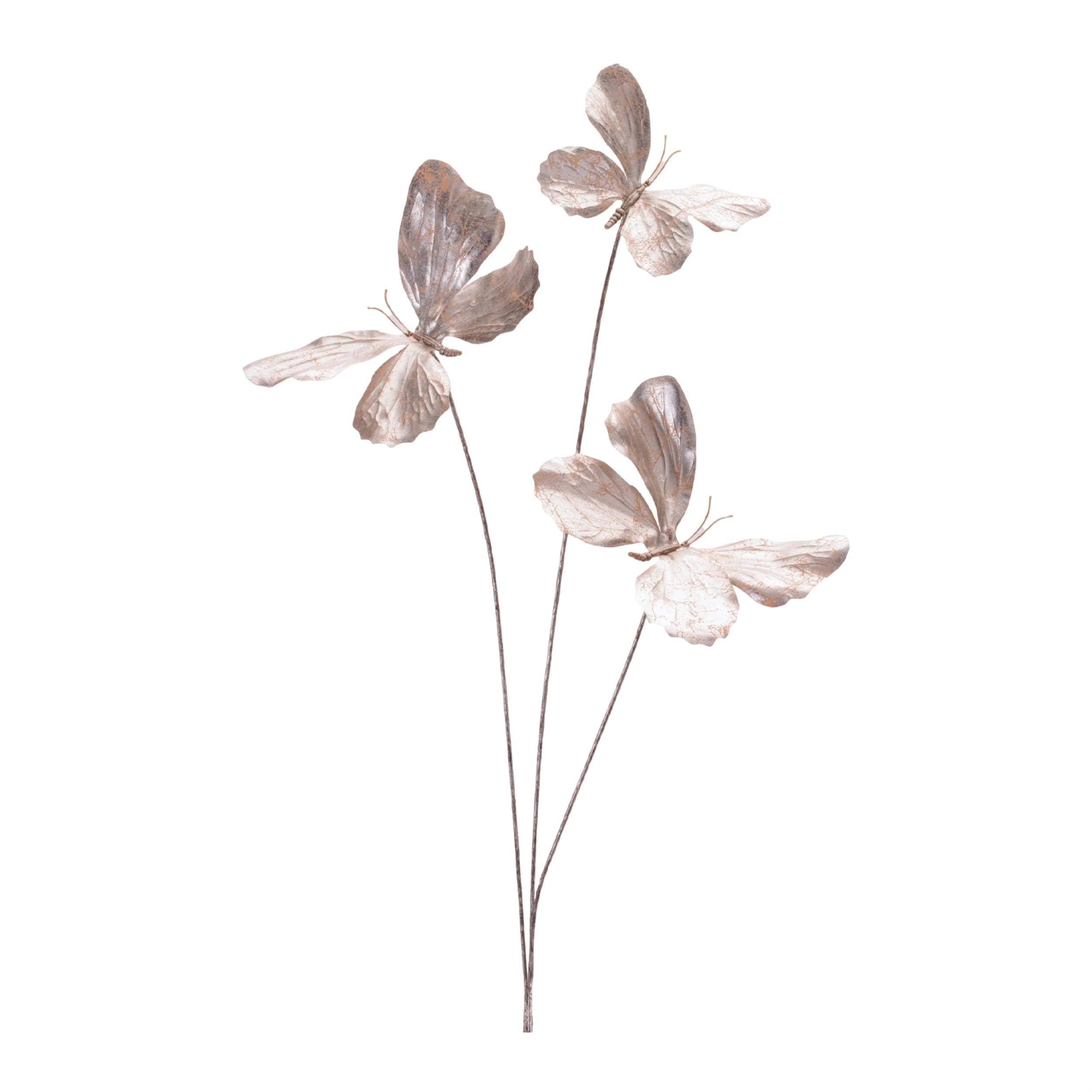 Melrose International - Metallic Butterfly Spray (Set of 6)