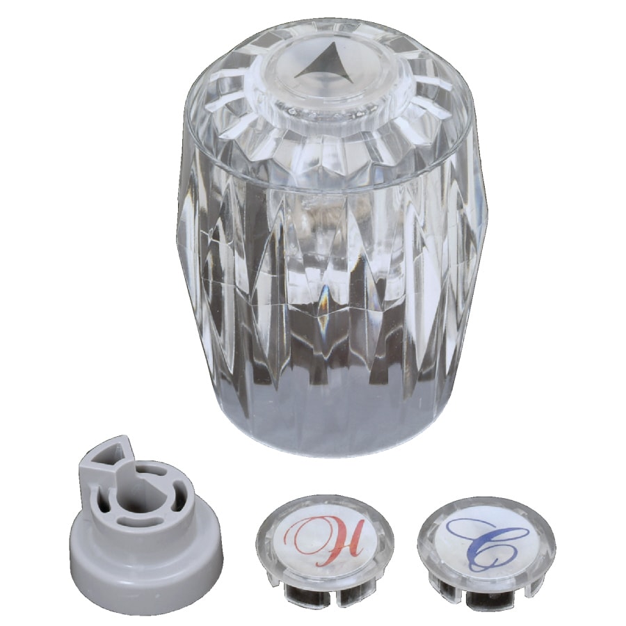 BrassCraft SH5667 Clear Acrylic Knob Shower Handle