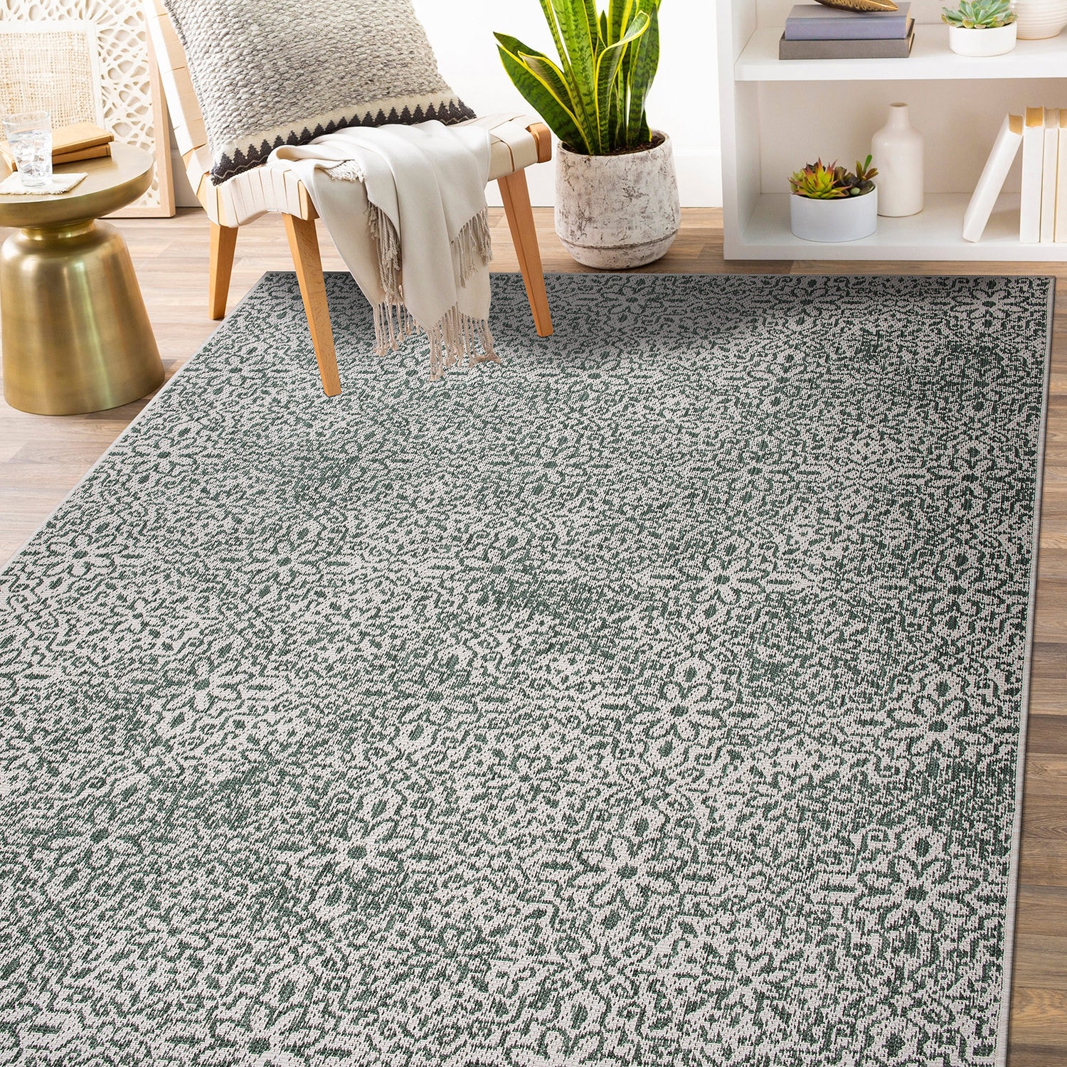 World Rug Gallery 4026GREEN8X10 rugs - View #10