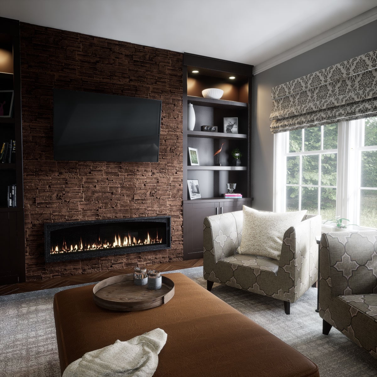Ekena Millwork PNU24X48CASE Stone-Veneer - View #12