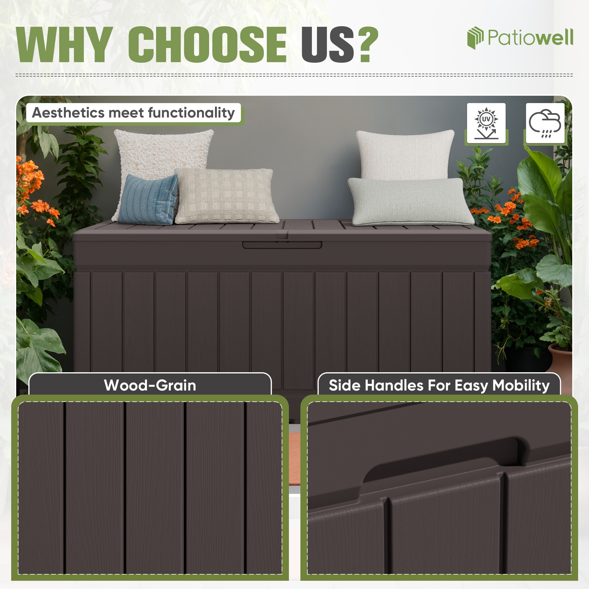 Patiowell WES-PSB22-0093-8 Deck-Boxes - View #2