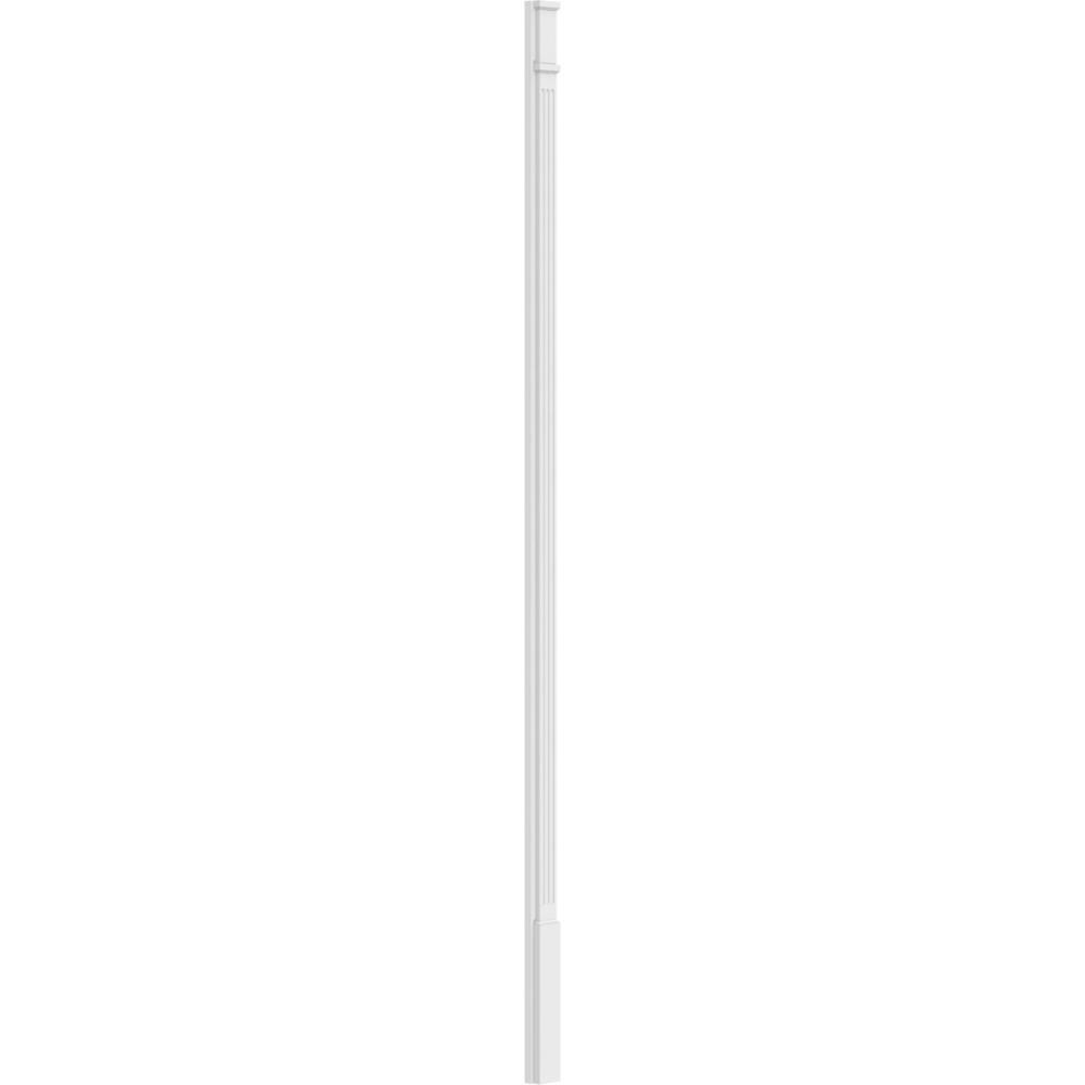 Ekena Millwork PILP04X120FL02-2 Entry-Door-Casing-Accents - View #4
