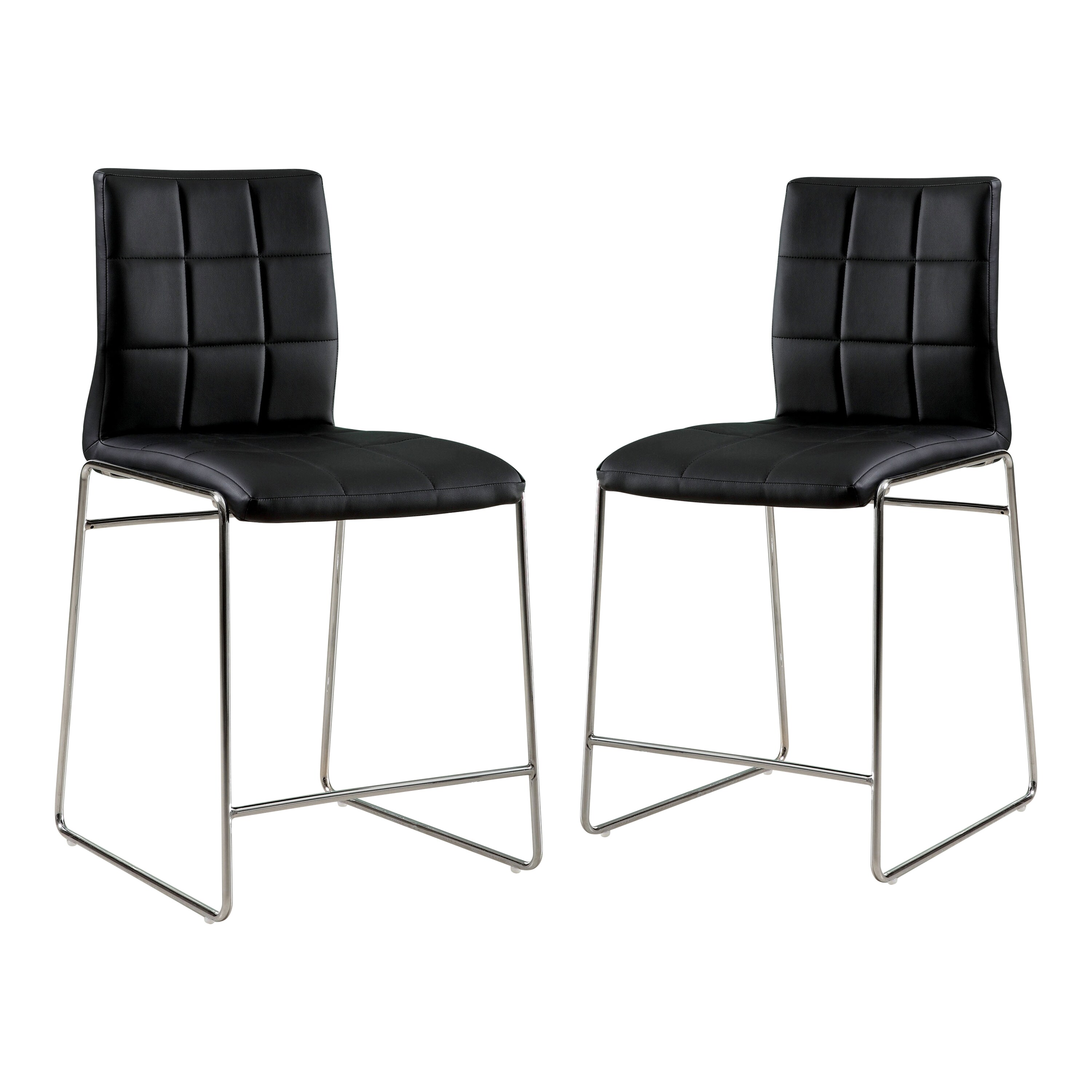 Furniture of America IDF-8320BK-PC Dining-Chairs - View #2