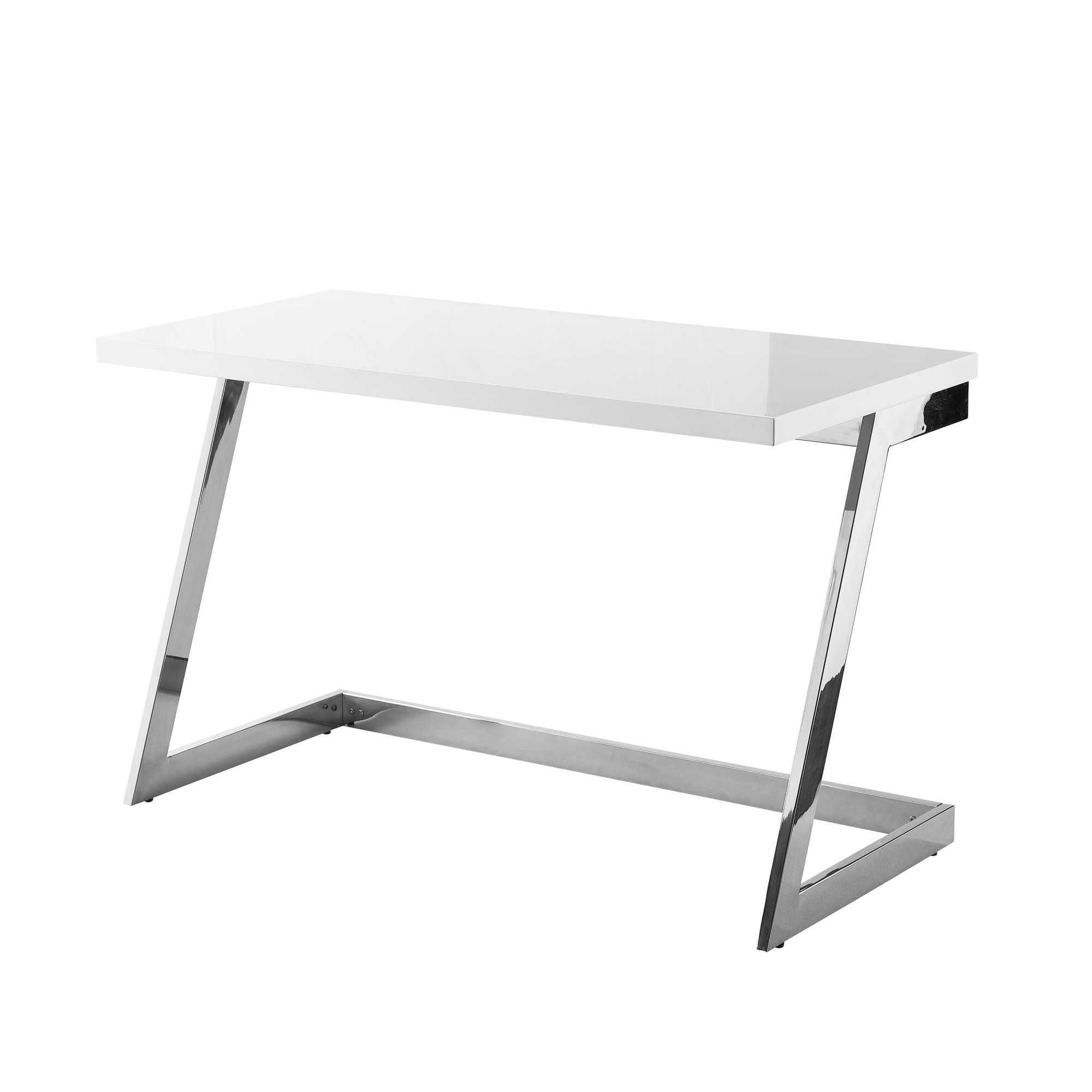Inspired Home DK201-09WE-LS Oline 22.8-in White Modern/Contemporary Writing desk