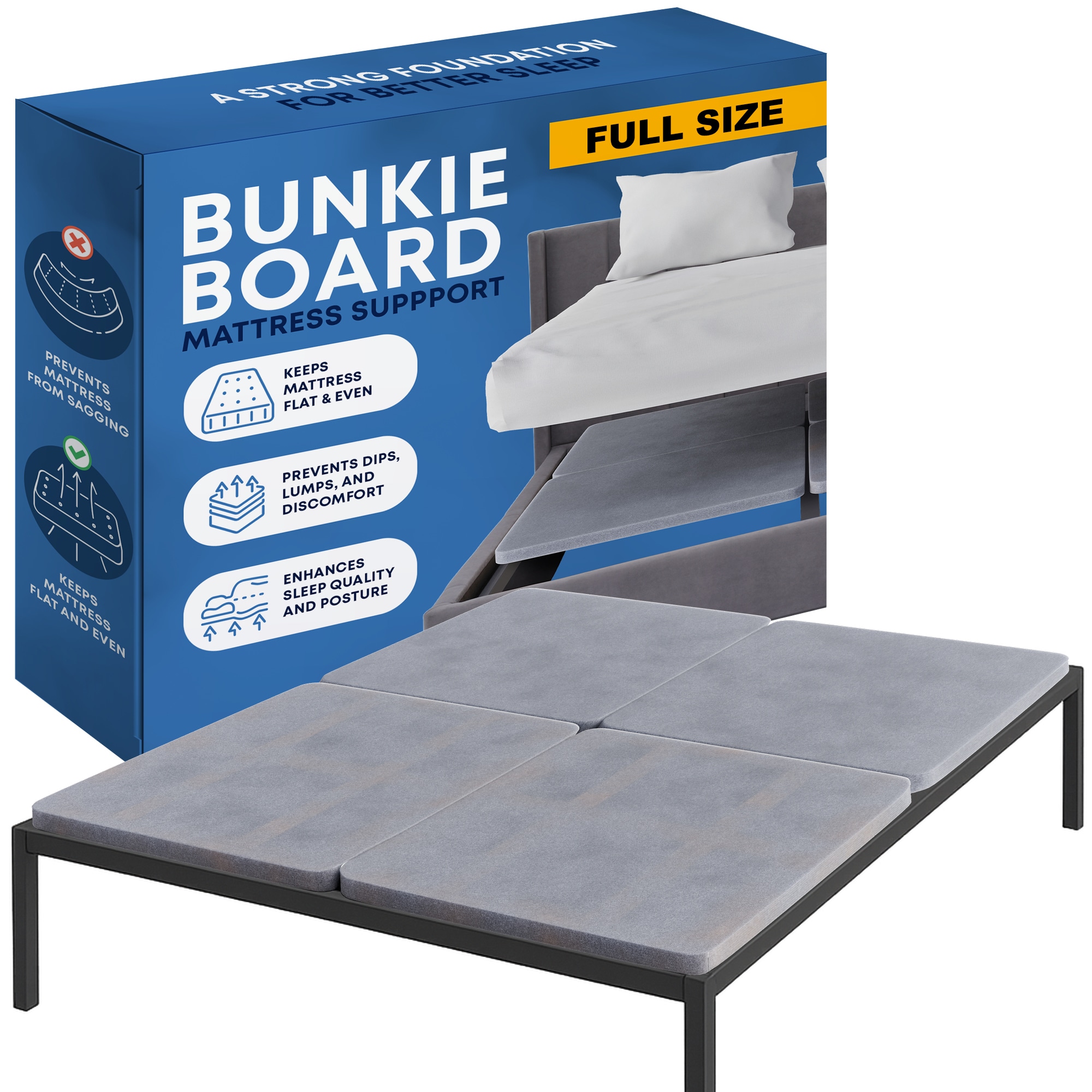 Glance 1.5-in Low profile Full Box Spring #BBM-4/6S
