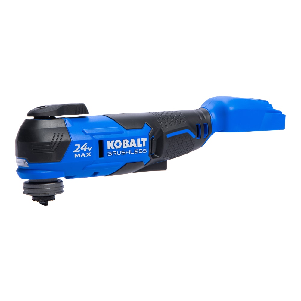 Kobalt 18-Piece Brushless 24-volt Max Variable Speed Oscillating Multi-Tool  Kit With Soft Case