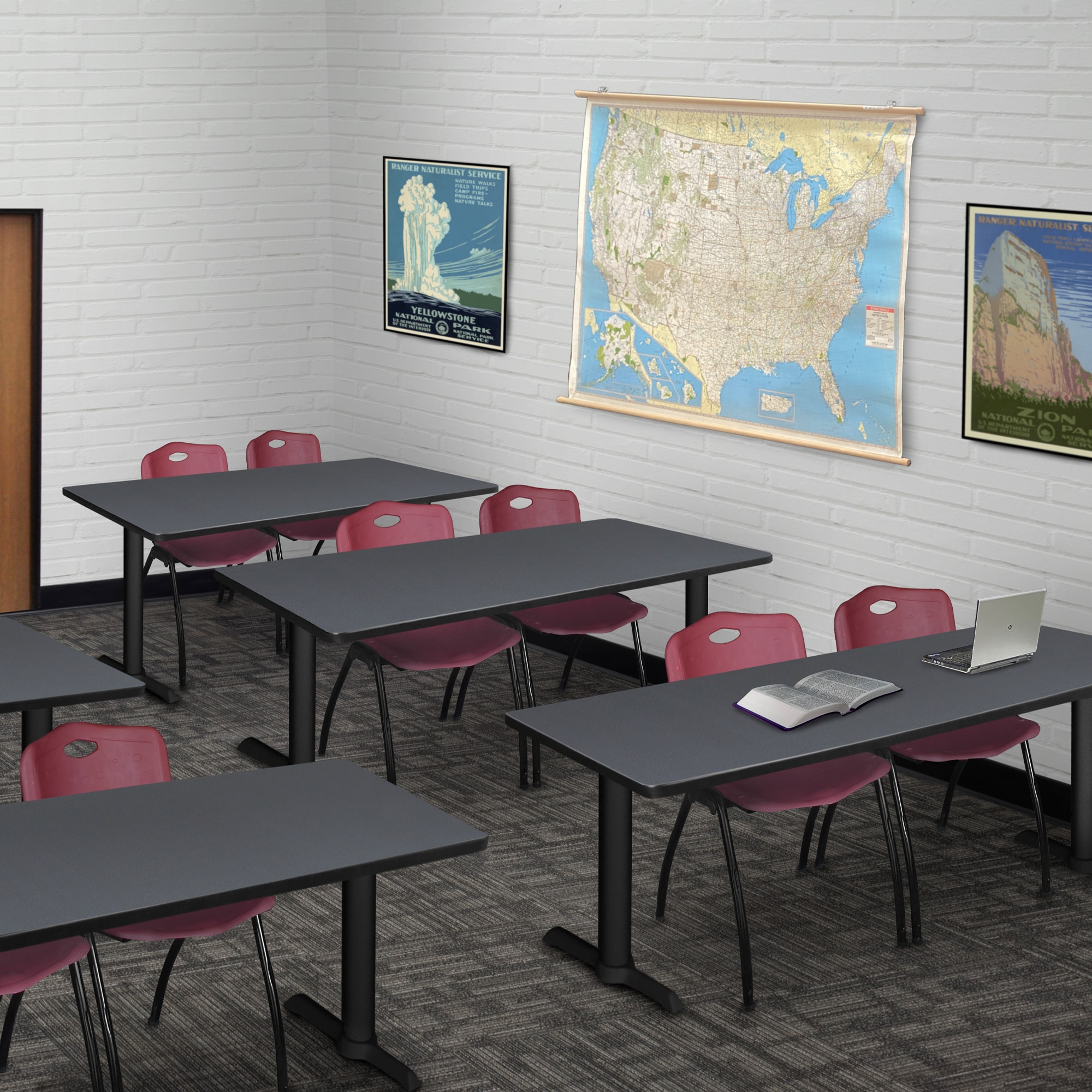 Regency MTRCT7224GY47BY Office-Tables - View #9