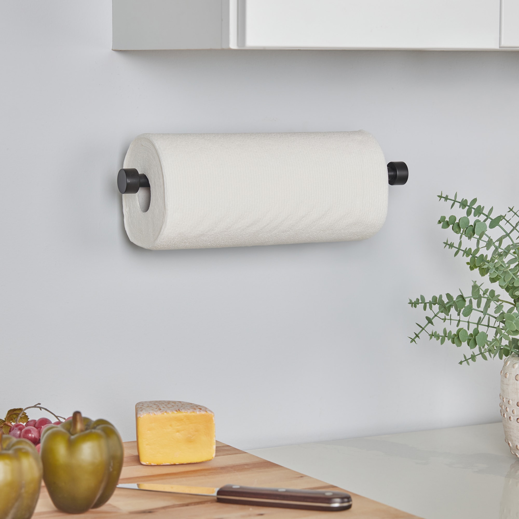 Umbra Squire Otd-Wall Paper Towel Holder 13 L (Black)