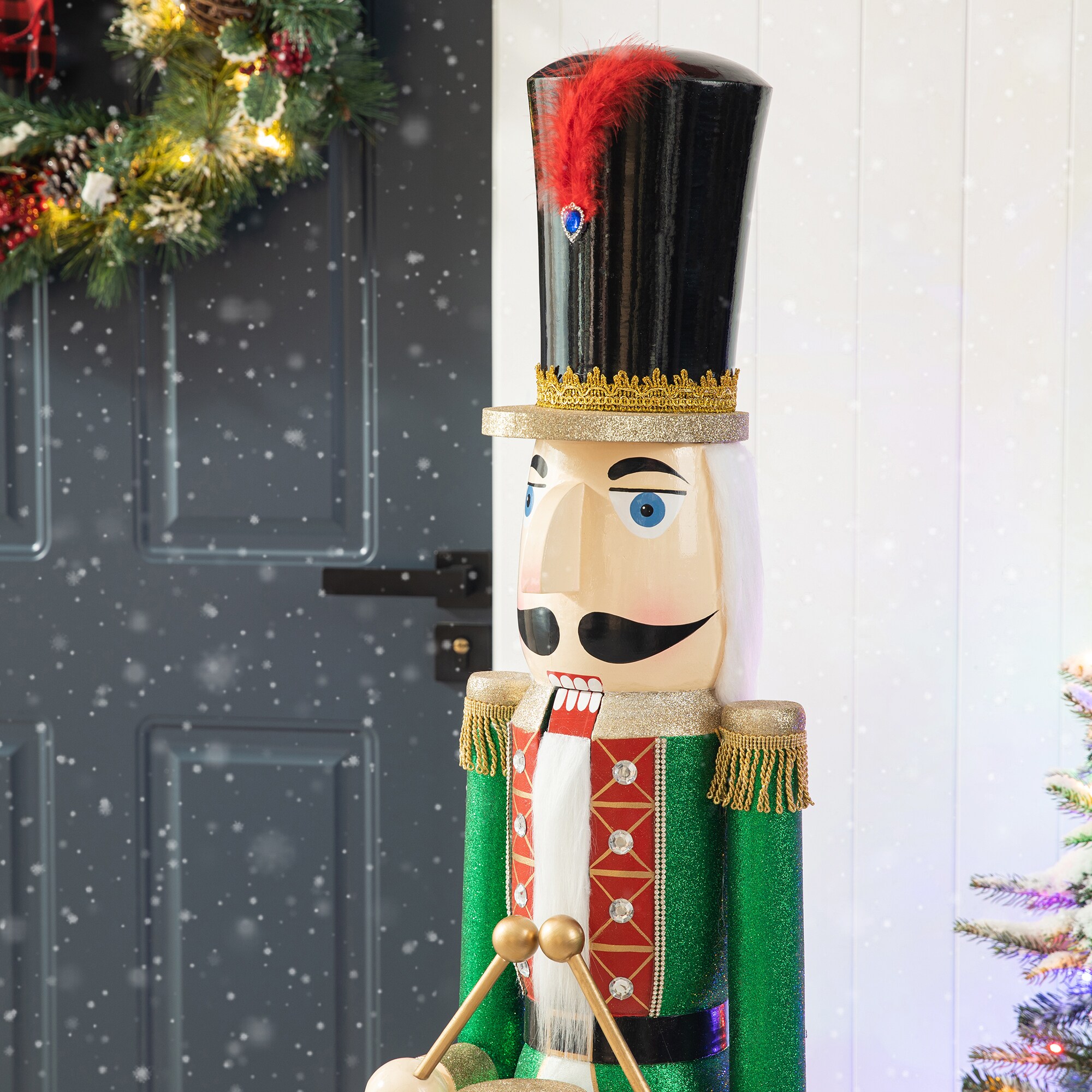 Glitzhome 54-in Nutcracker Christmas Decor in the Christmas Decor ...