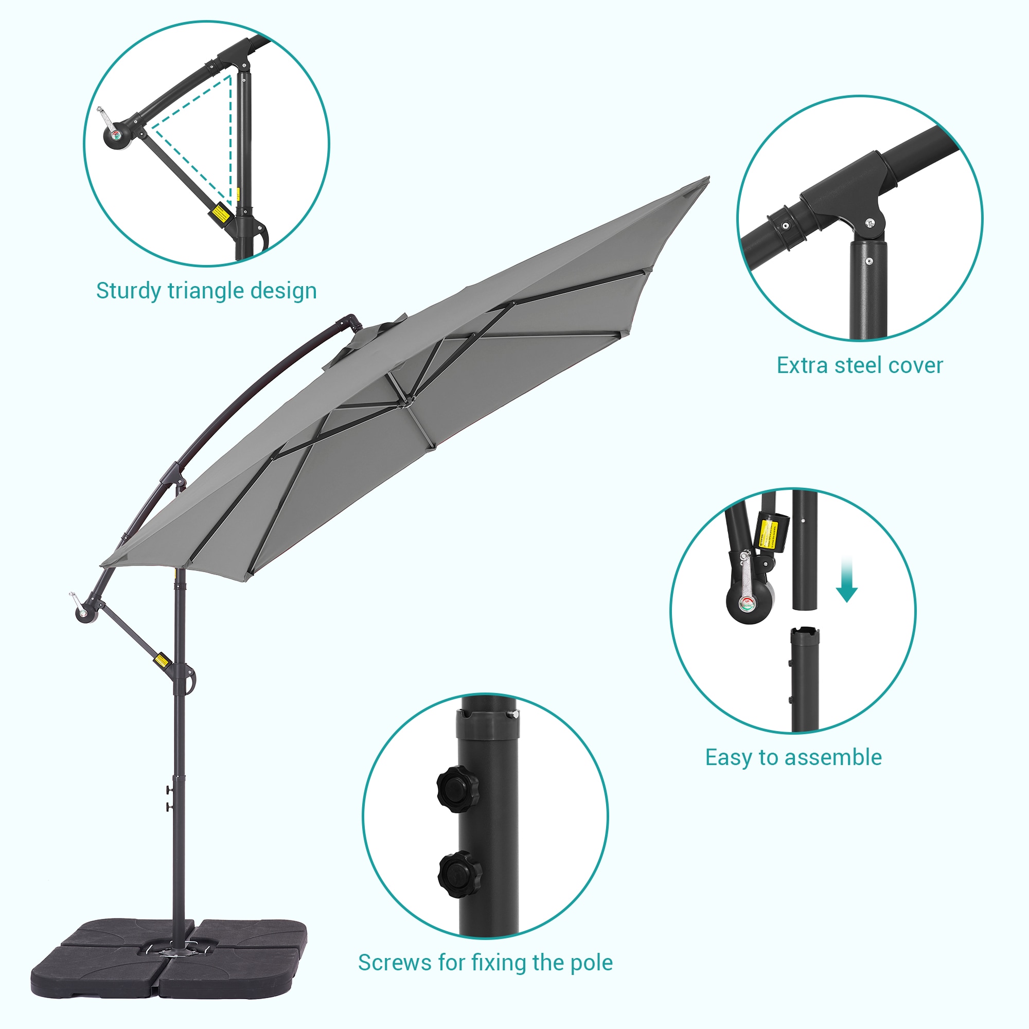 ACEGOSES LW-56GY Umbrellas-2 - View #7