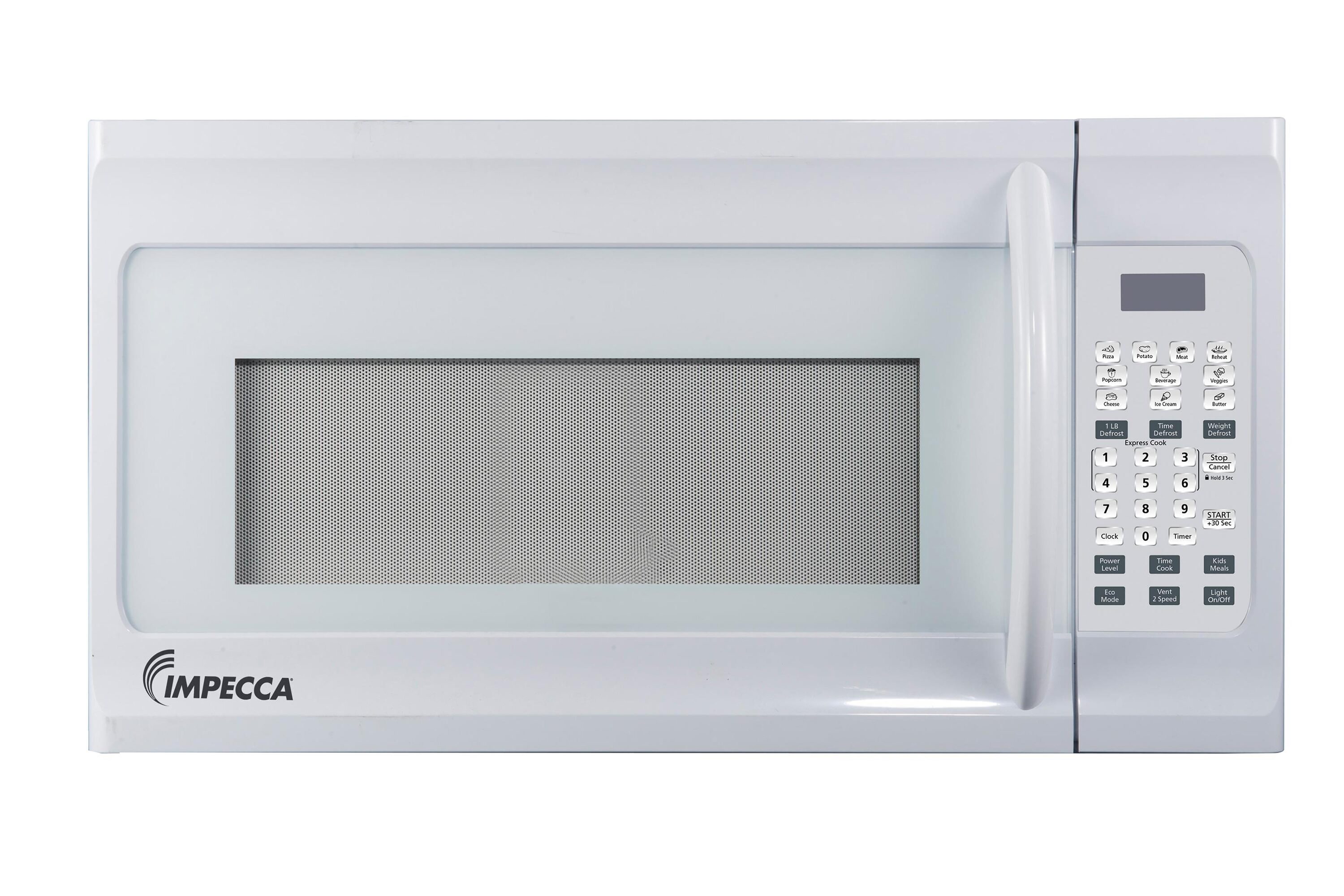 1.6-cu ft 1000-Watt Over-the-Range Microwave (White) | - Impecca WOM1600W697