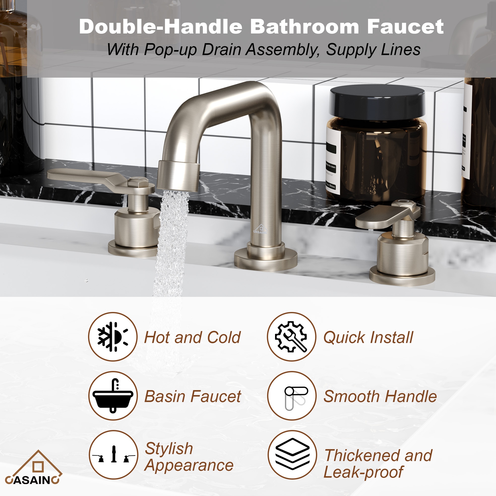 CASAINC KCLT0003-BN Lavatory-Faucets - View #8