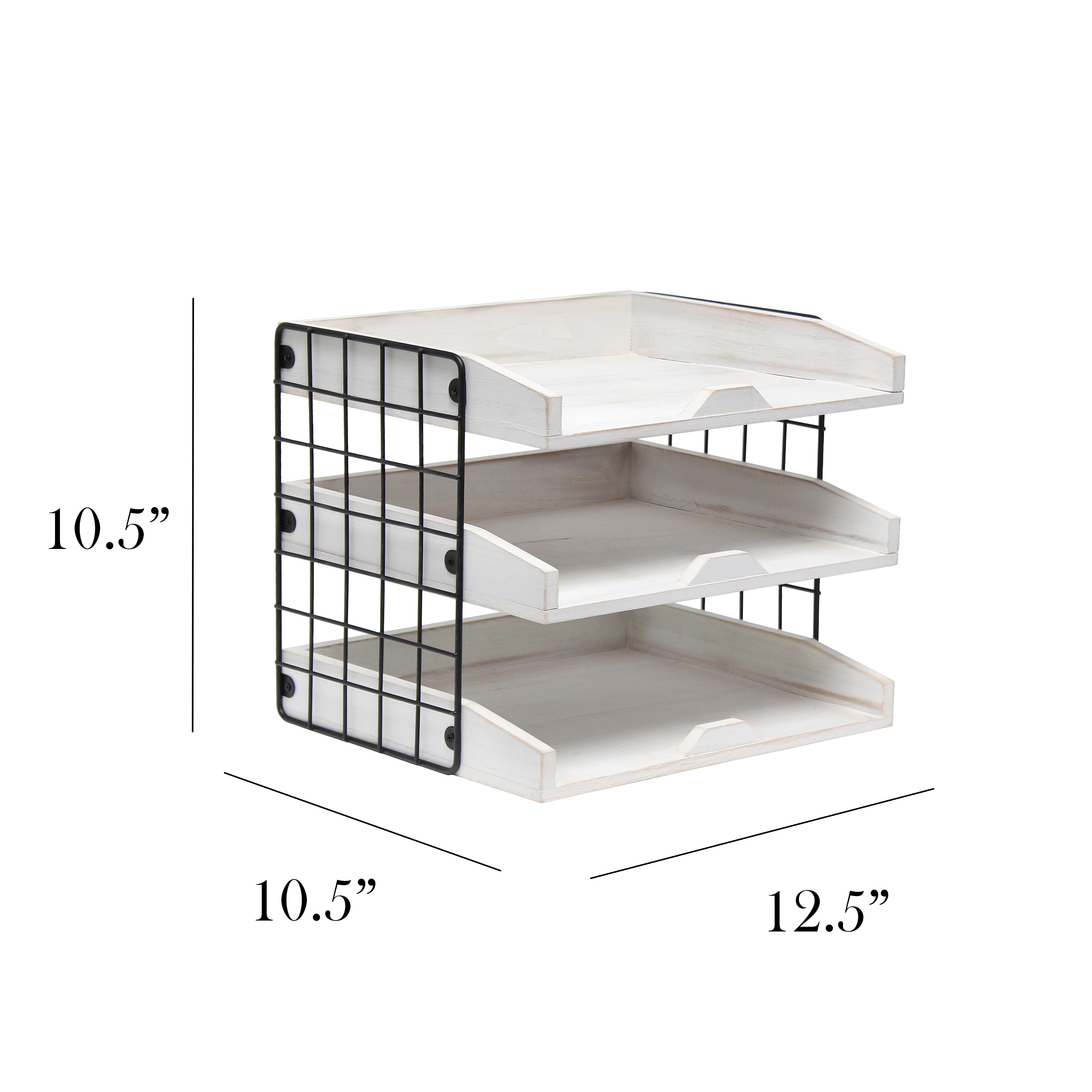Elegant Designs HG1022-WWH Desktop-Organizers - View #9