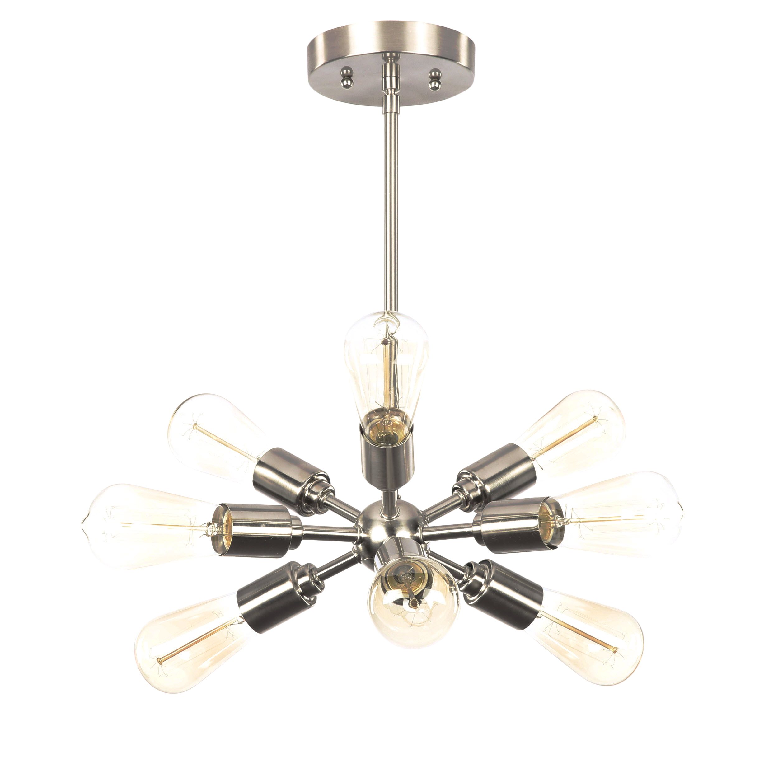 allen and roth starburst chandelier