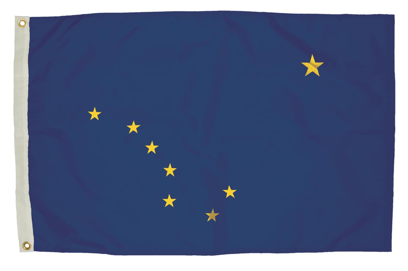 Independence Flag 5 Ft W X 3 Ft H State Alaska State Flag In The