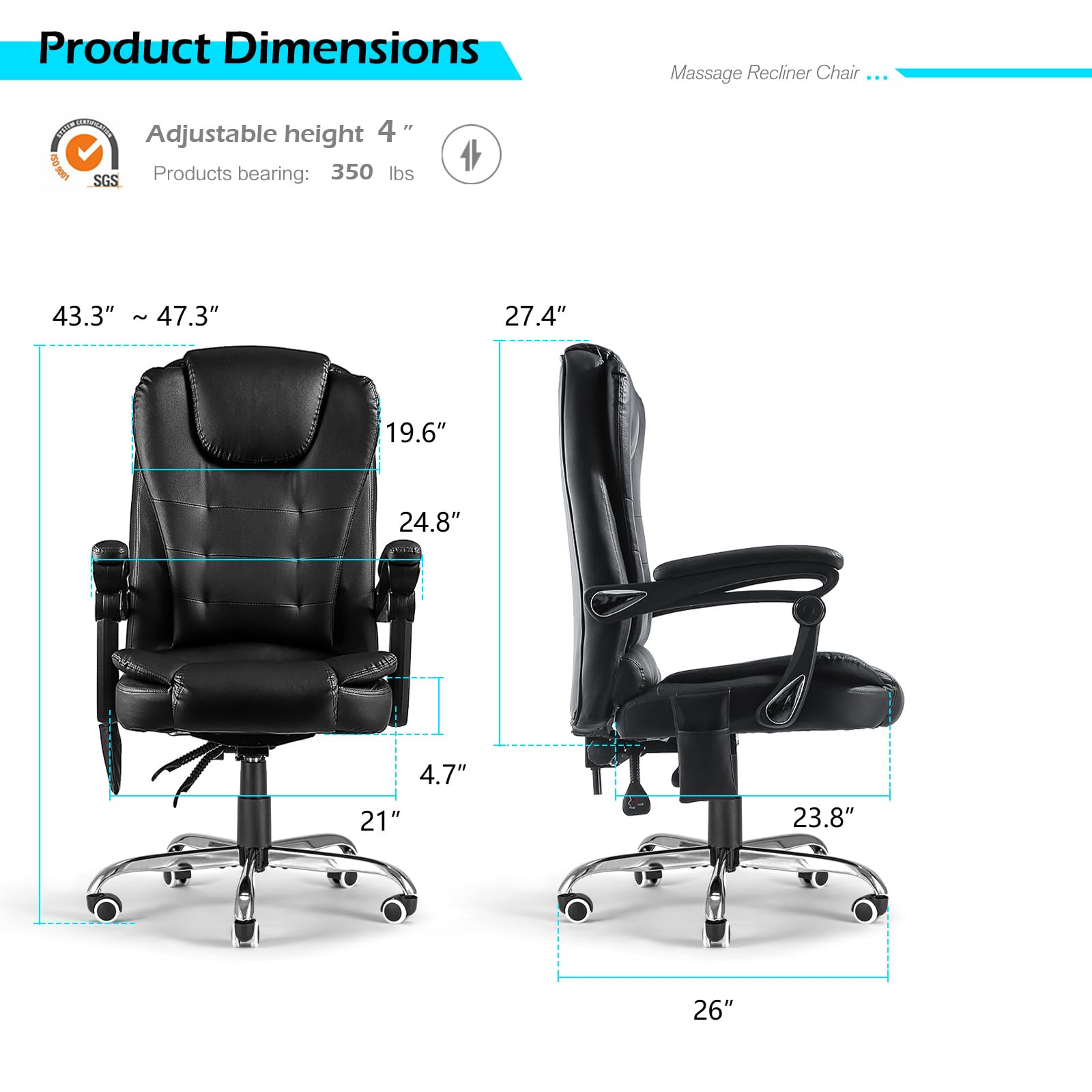 AECOJOY 13058UBK-LS01 Office-Chairs - View #3