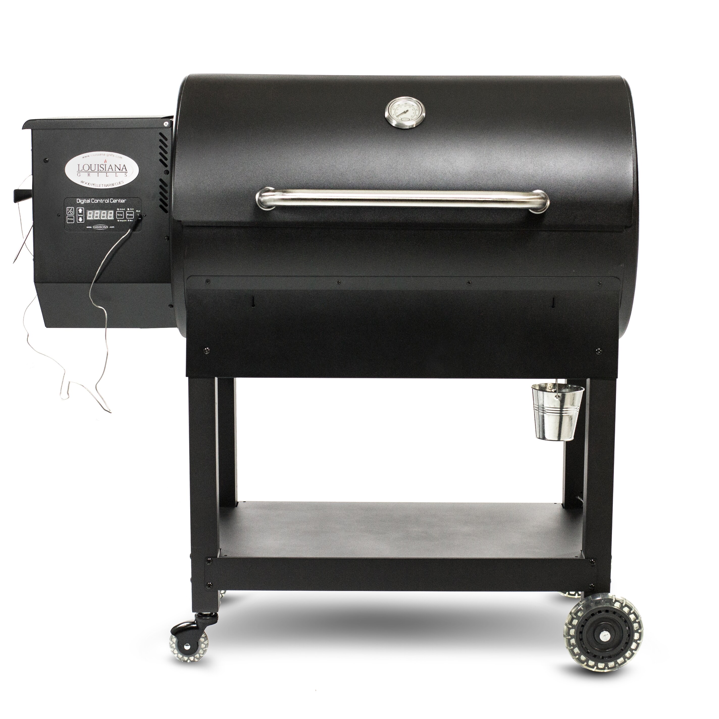 Louisiana Grills Wood Pellet 914-Sq. in Black Pellet Grill