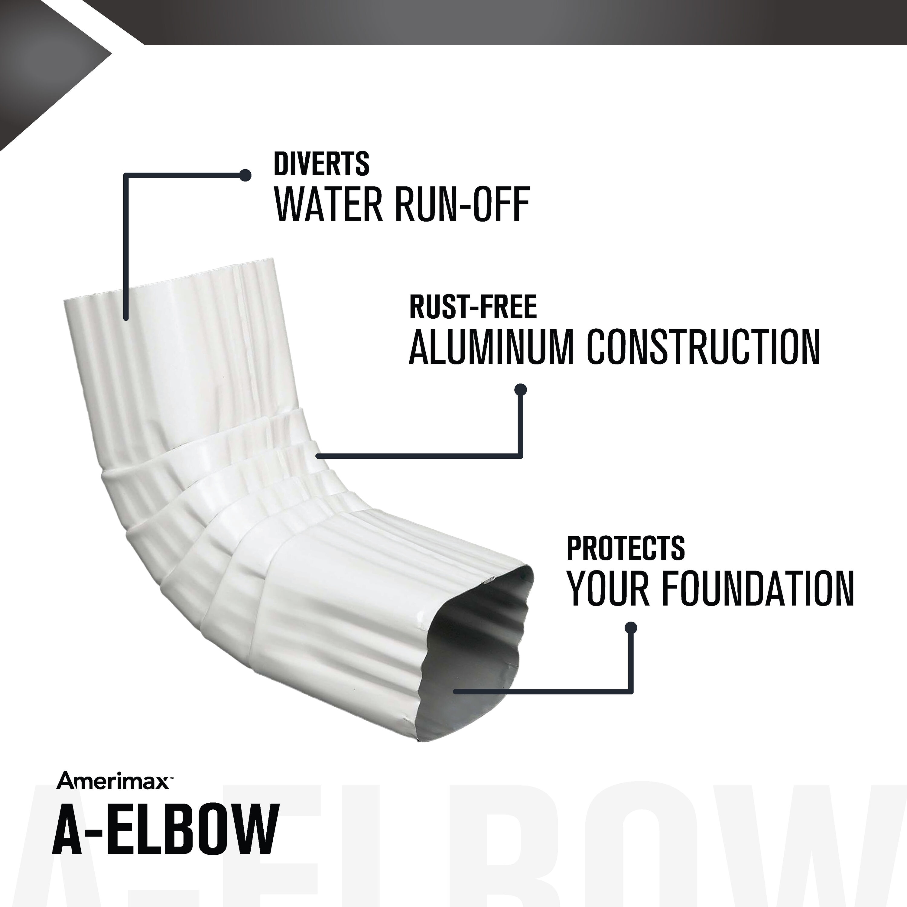 Amerimax 25064020 Downspout-Components - View #2