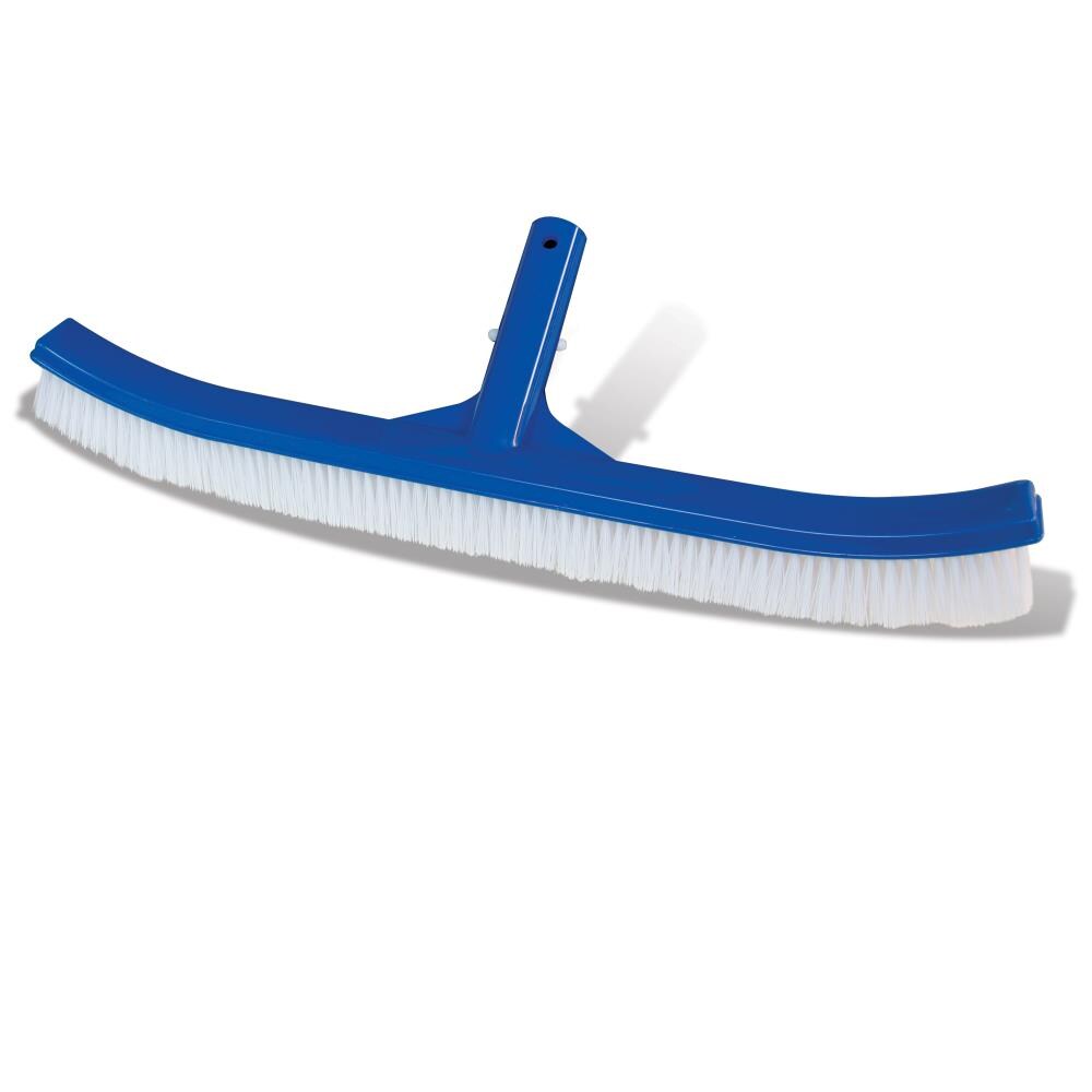 Poolmaster 18100  Basic Pool Brush Curved for Swimming Pools, 17.5-in
