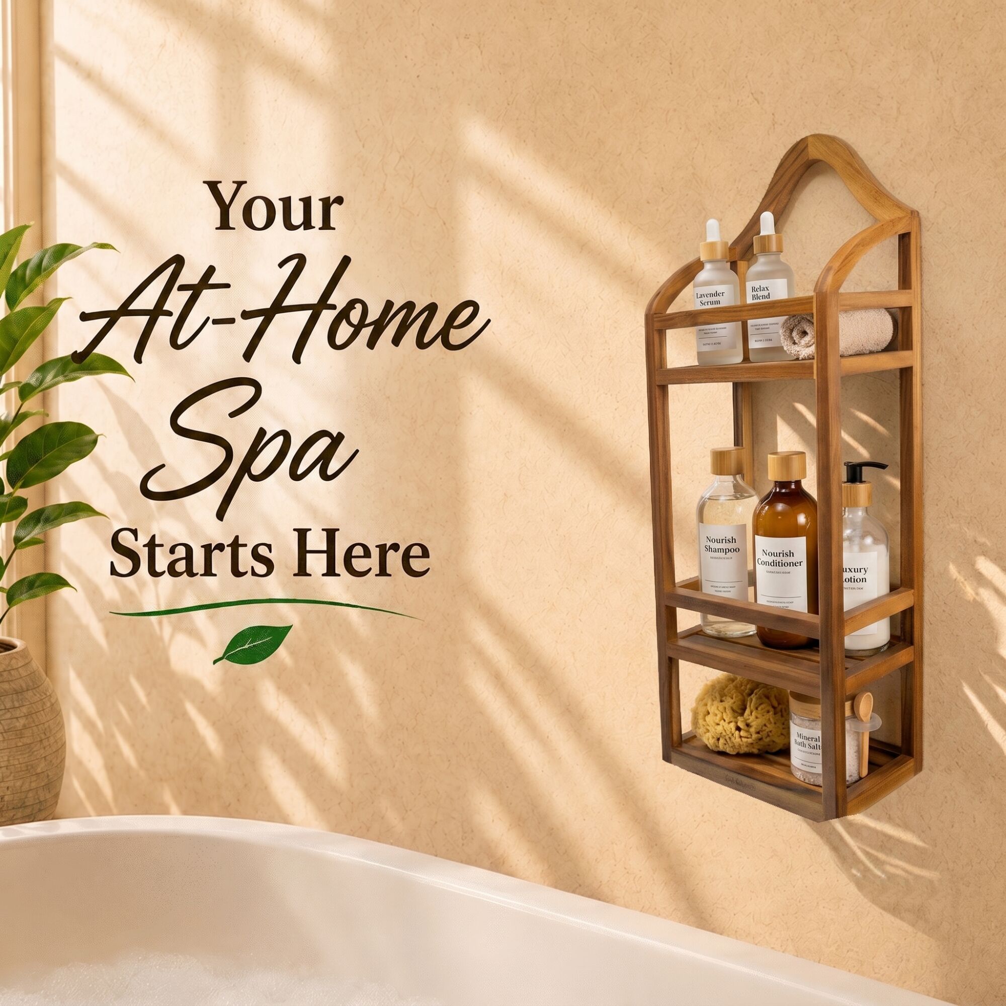 EcoDecors BT-SC-2 Hanging-Shower-Caddies - View #5