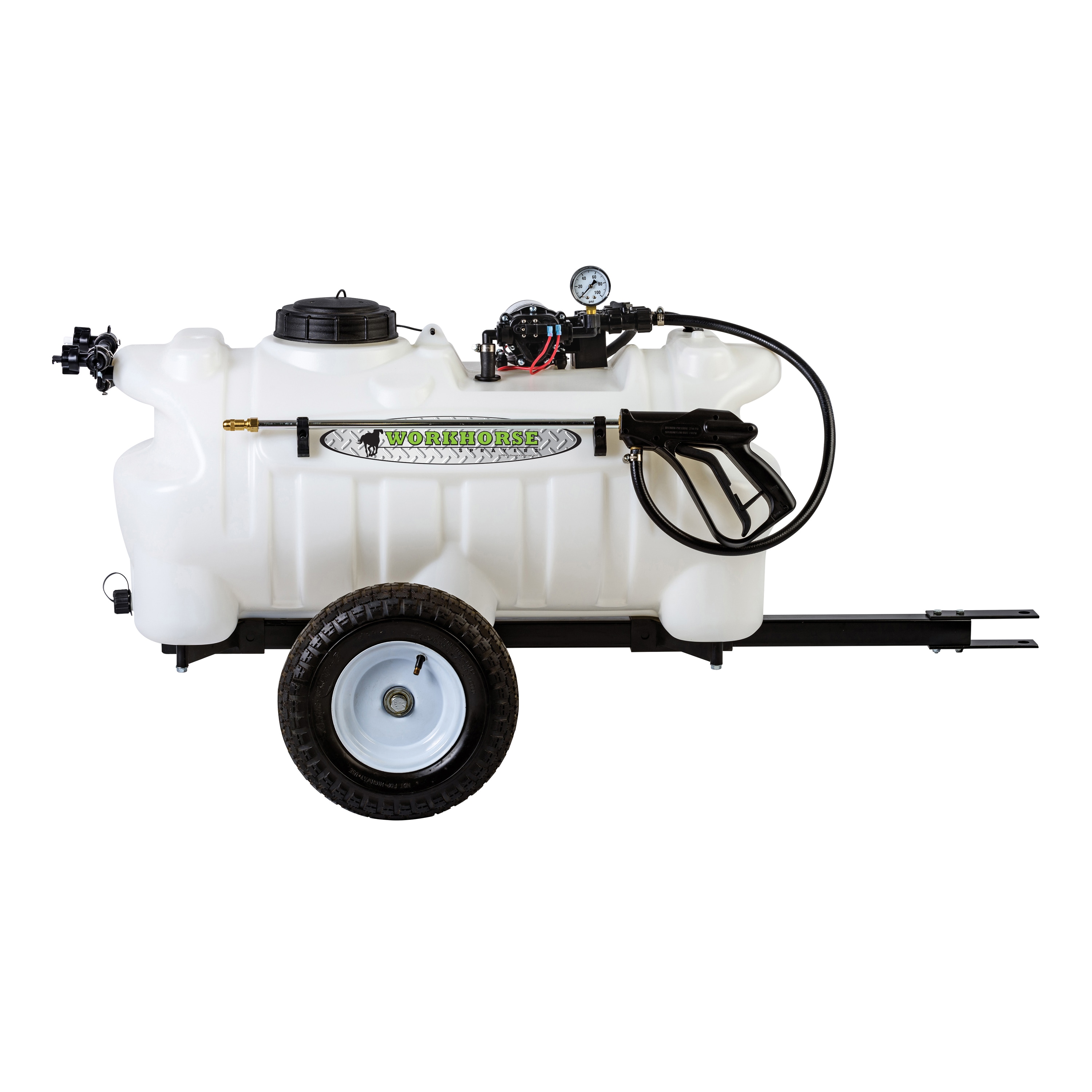 Workhorse Sprayers LG25DTSBL 25-Gallon 12-volt Pull-behind Sprayer