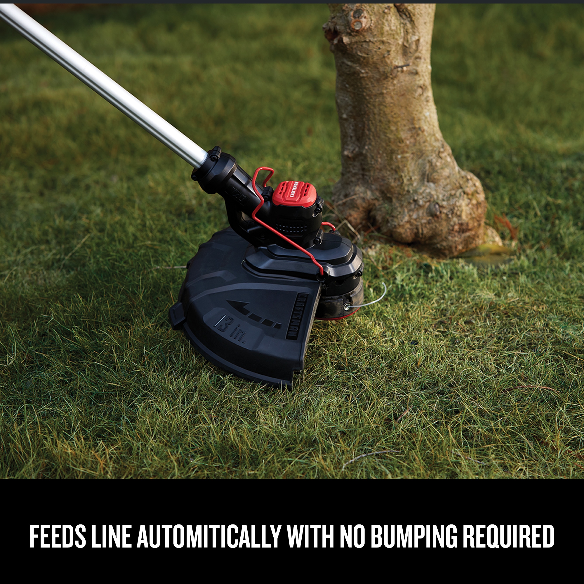 String Grass Trimmer & Edger, Bump Feed Spool, Corded, 2.5-Amps