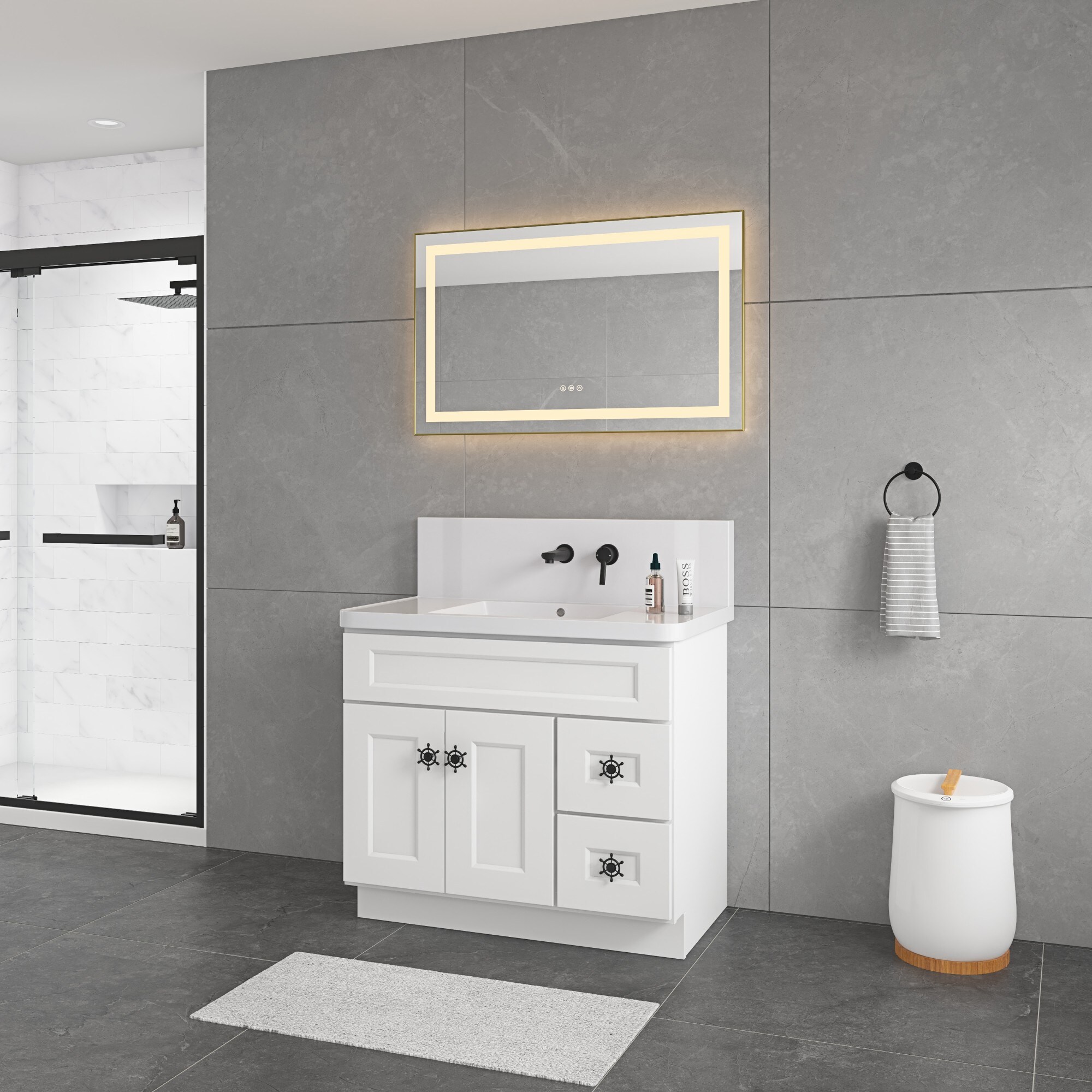 ToolCat BZ-2-115-JYG Framed-Bath-Mirrors - View #10