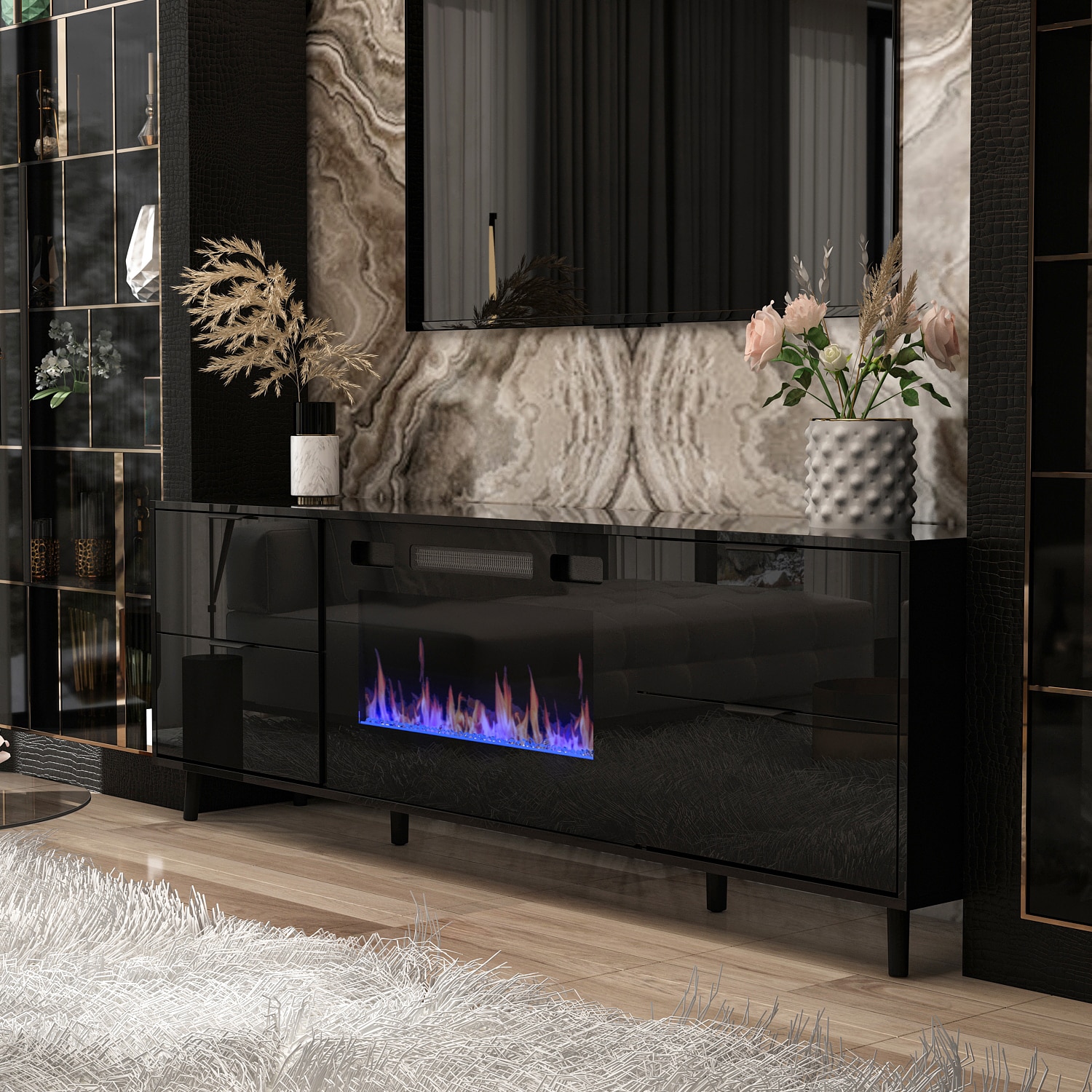FUFU&GAGA KF020305-01+308 Electric-Fireplaces - View #2