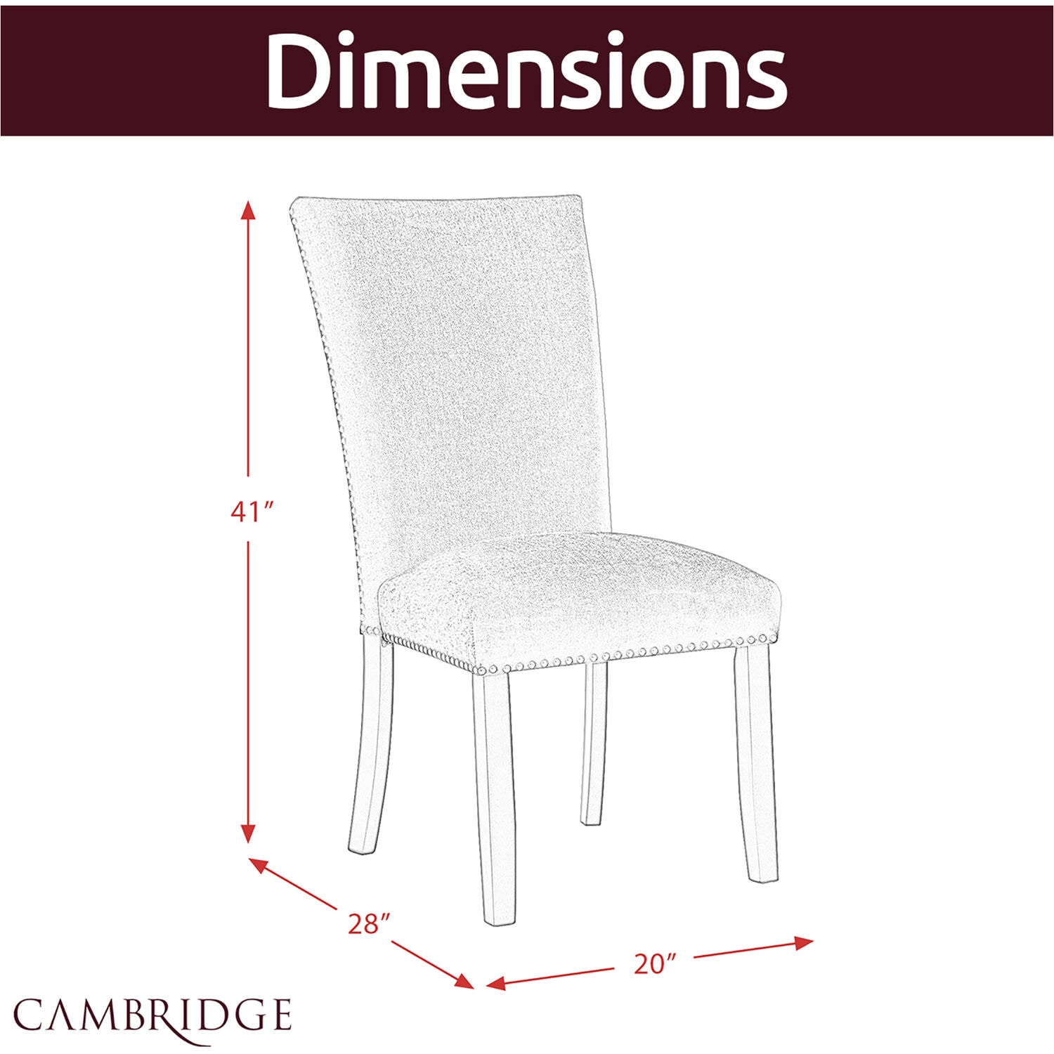 Cambridge 982004-7PC-GRY Dining-Sets - View #7