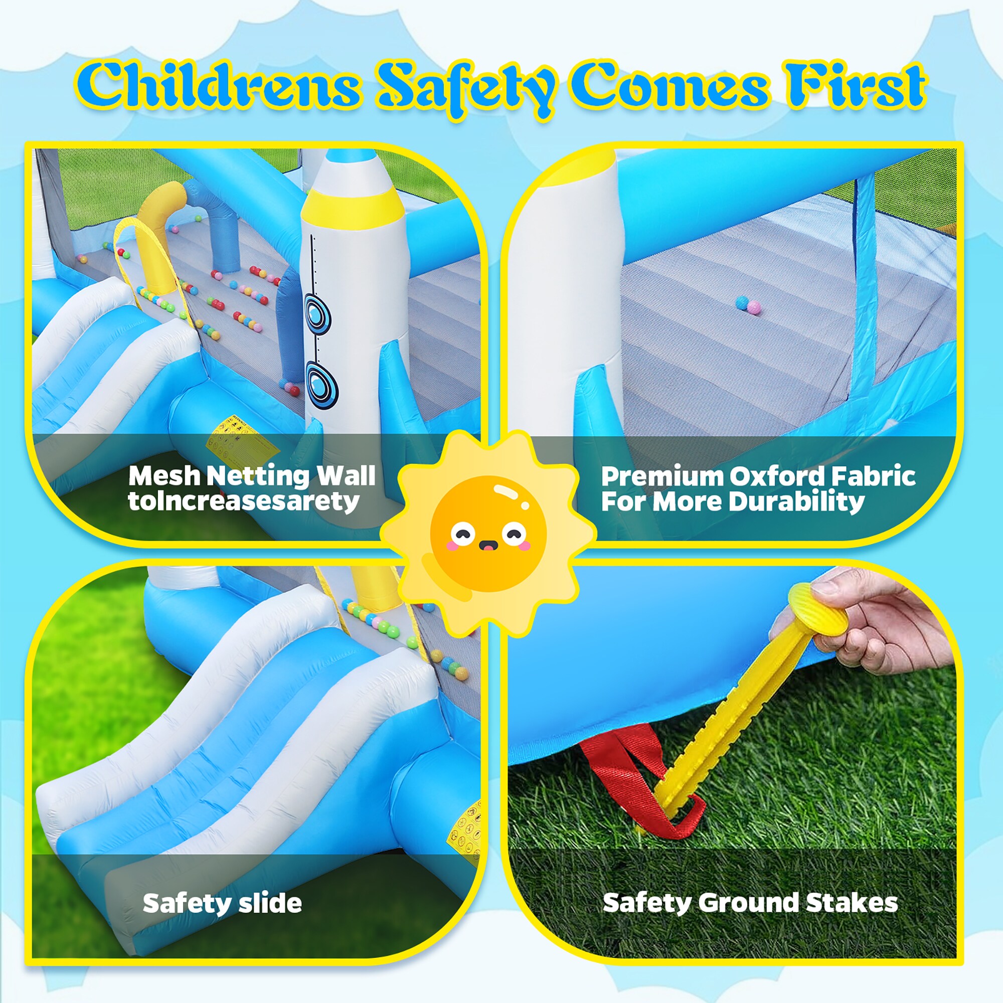 Fun Orange FUN25BH07 Bounce-Houses - View #5