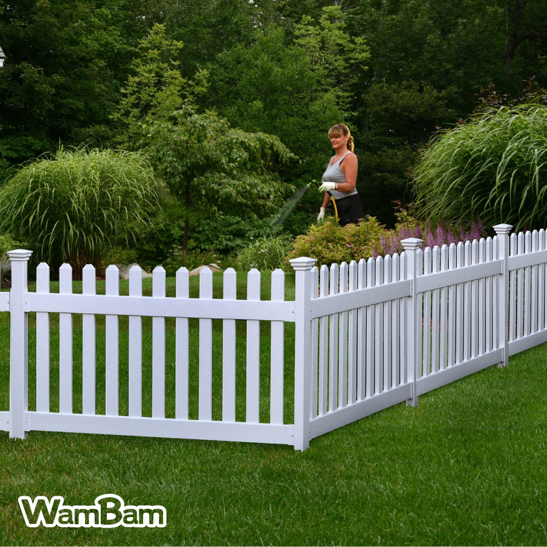 WamBam Fence ZP19002 Vinyl-Fence-Panels - View #2