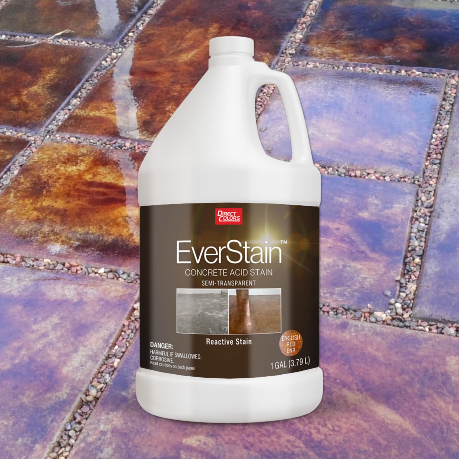 Concrete Coatings Color/Finish Family Red