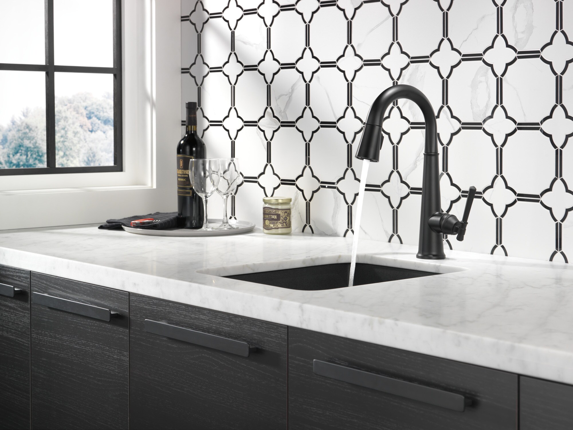 Delta 9982-BL-DST Kitchen-Faucets - View #4