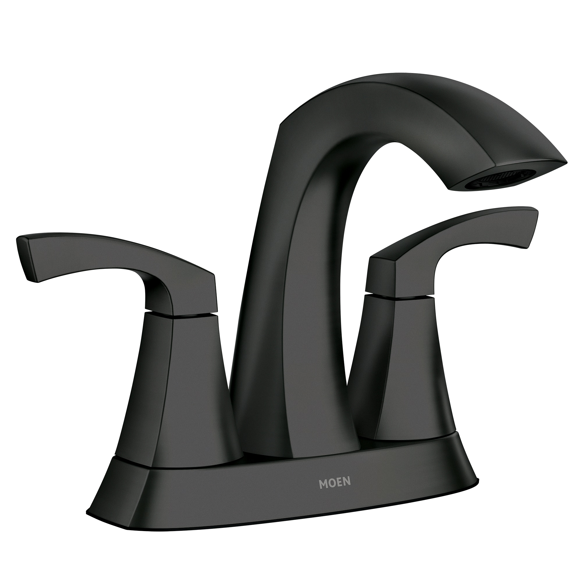 Moen® Lindor Single Handle High Arc Single Hole Bathroom Sink Faucet  WaterSense® Certified, Brushed Nickel