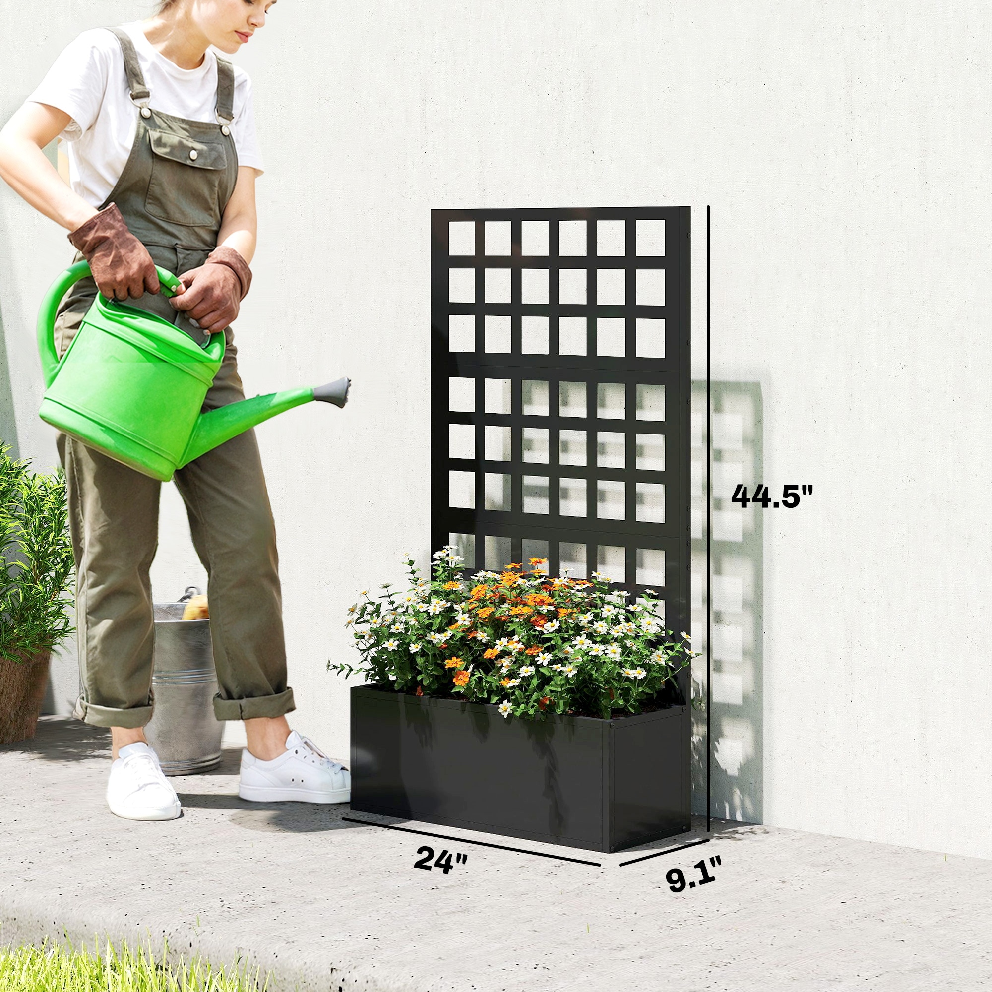 Outsunny 84H-146V02BK Raised-Garden-Beds - View #3