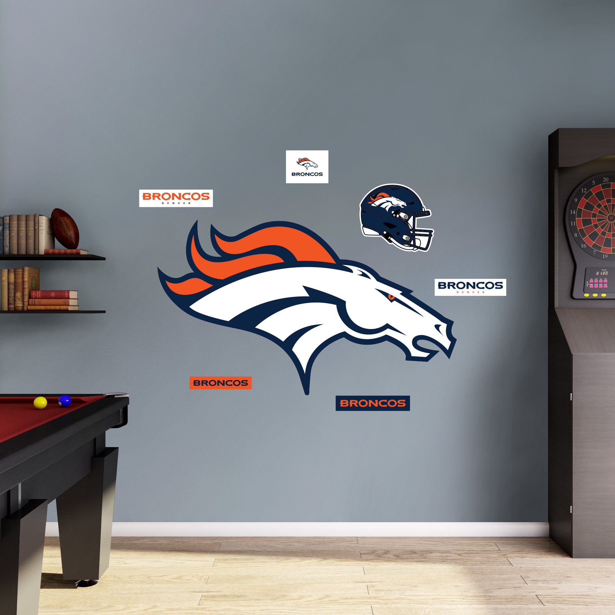 Fathead 1980-00687-003 32-Inches W x 50-Inches H Self-adhesive Multiple colors/finishes Sports Wall Decal